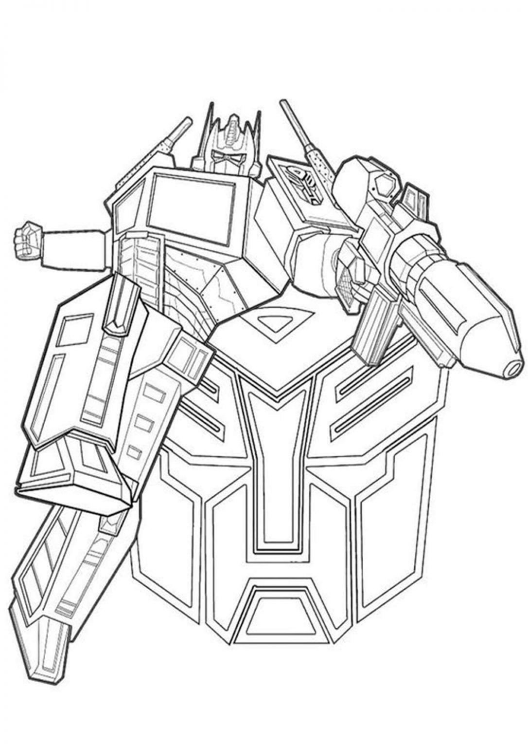 Printable Transformers Coloring Pages Printable Transformers Coloring Pages