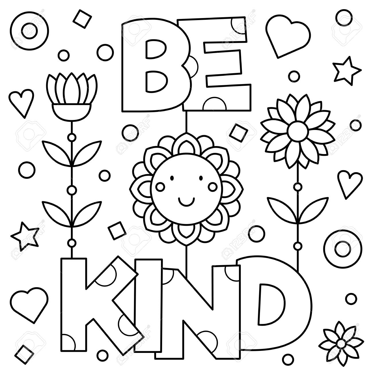 Kindness Coloring Pages Free Printable Kindness Coloring Pages Free Printable