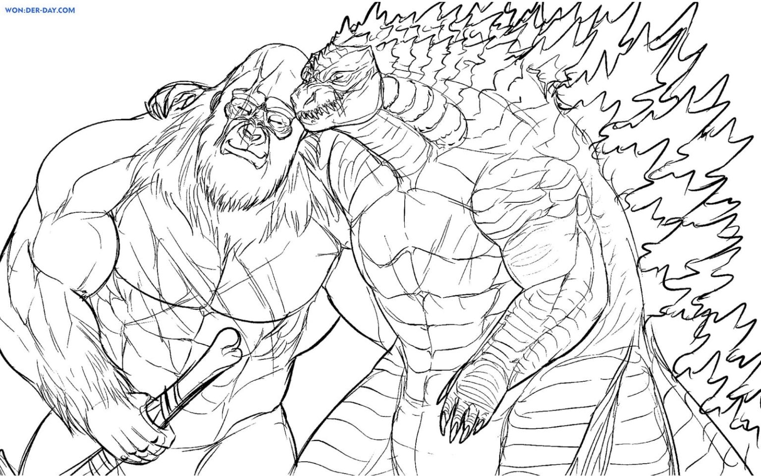 King Kong Coloring Pages Vrogue Co
