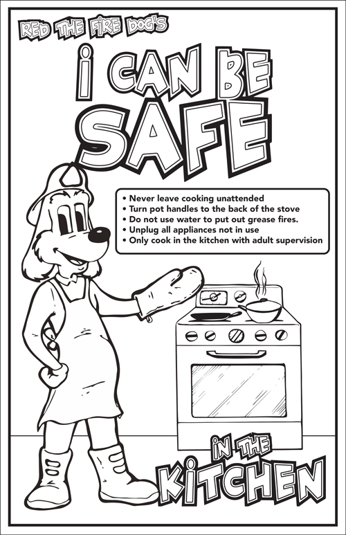 Kitchen Safety Poster Kitchen Safety Poster