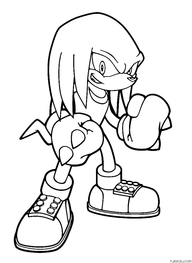 Knuckles Sonic Tails Coloring Page Turkau Sexiz Pix Knuckles Sonic Tails Coloring Page Turkau Sexiz Pix