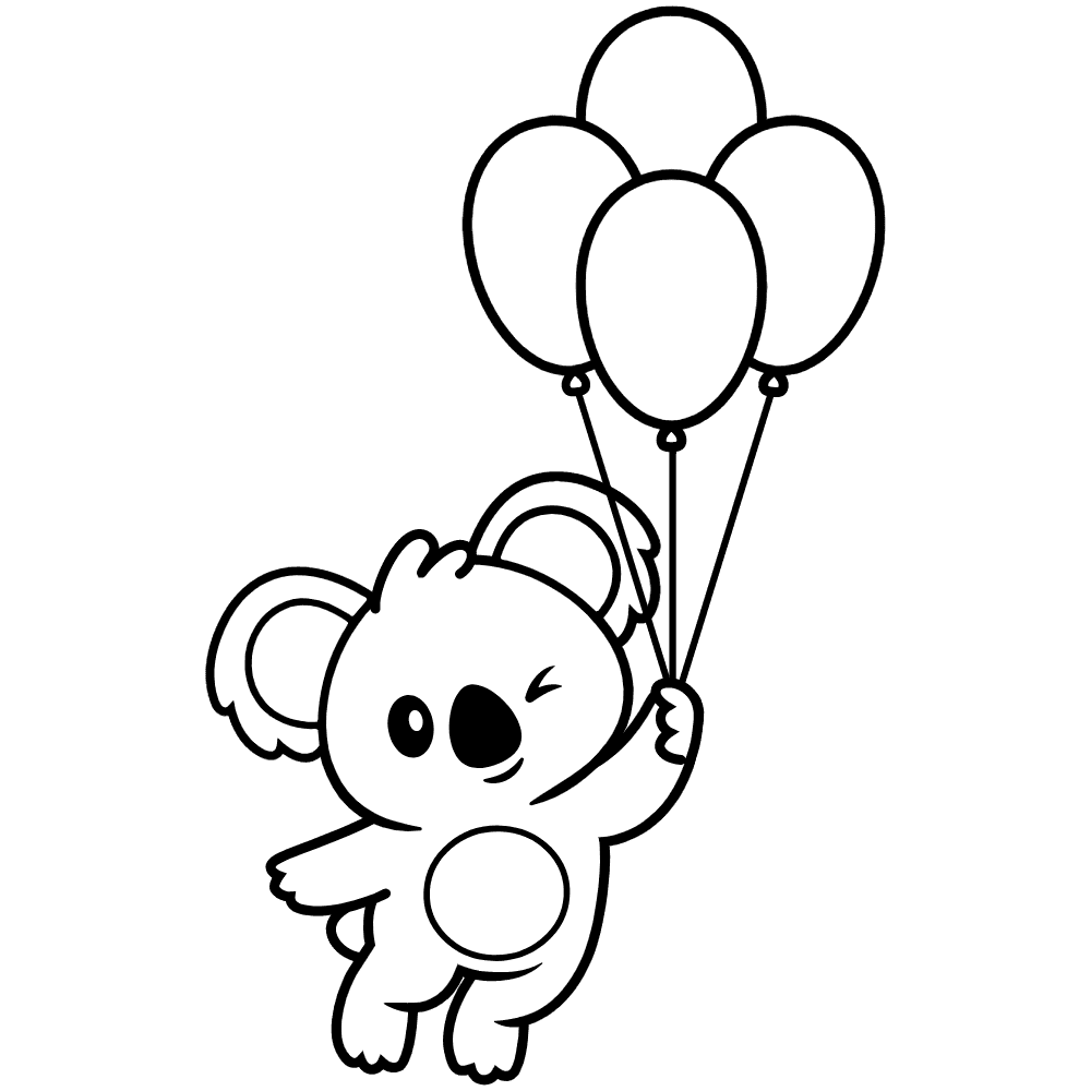 Printable Koala Coloring Pages Printable Koala Coloring Pages