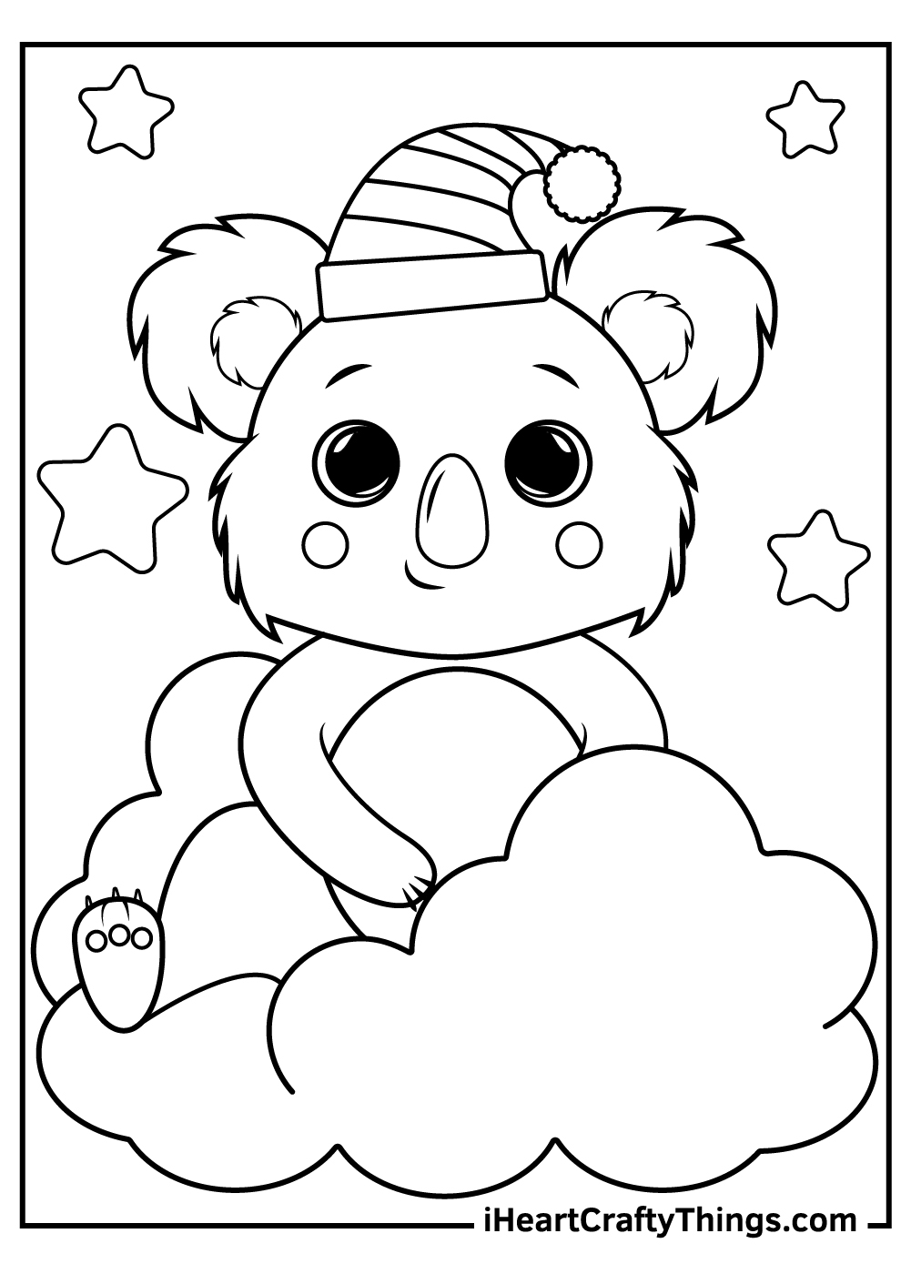 Koala Coloring Pages Printable Koala Coloring Pages Printable