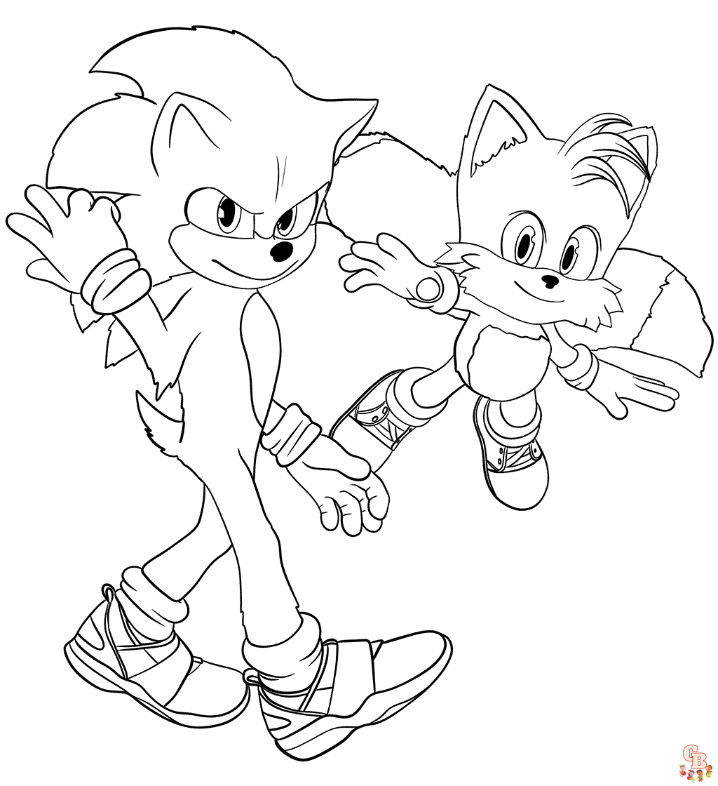 Kolorowanki Tails Sonic Do Wydrukowania Dla Fan W Kolorowanki Tails Sonic Do Wydrukowania Dla Fan W