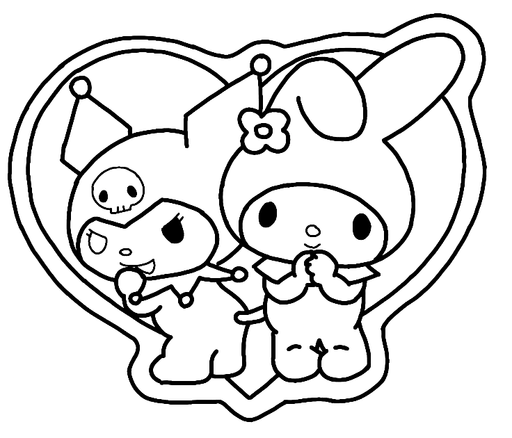 Kuromi Coloring Pages Coloring Pages For Kids And Adults Kuromi Coloring Pages Coloring Pages For Kids And Adults