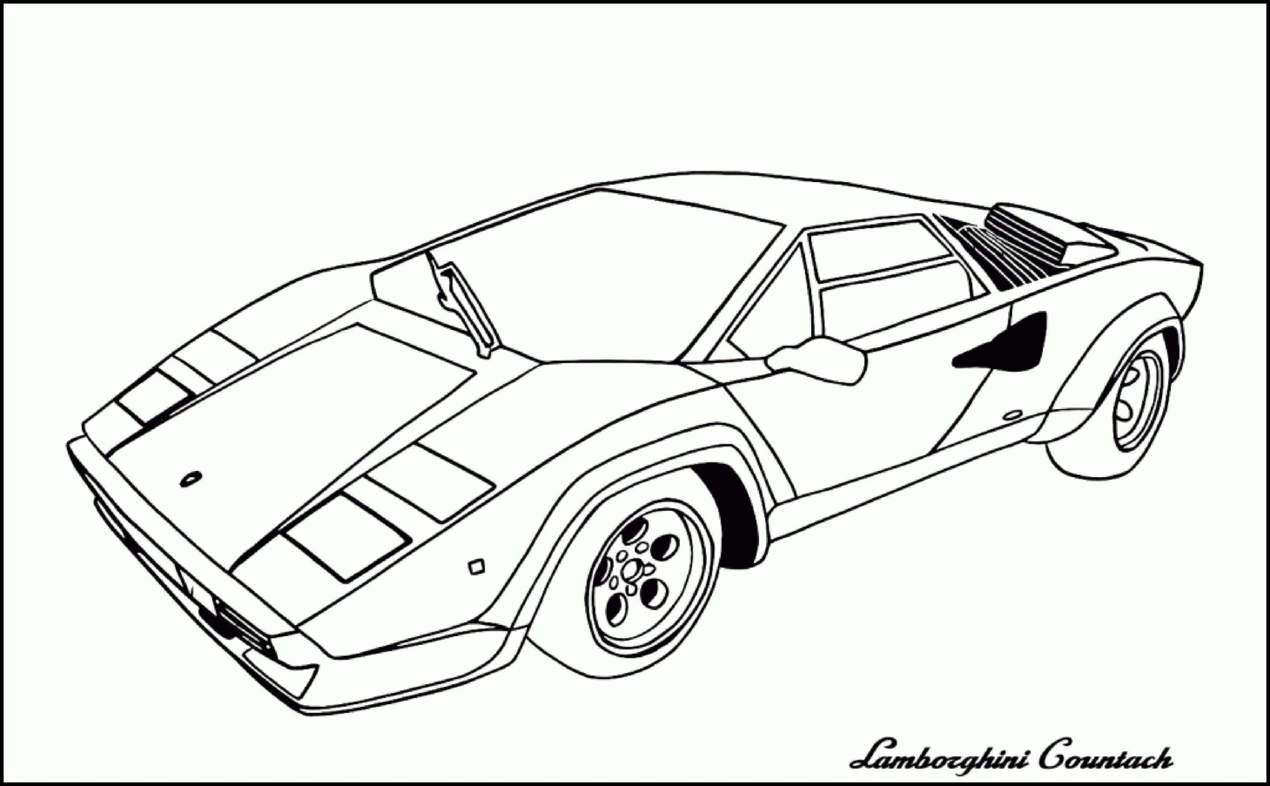 Lambo Coloring Pages At GetDrawings Free Download