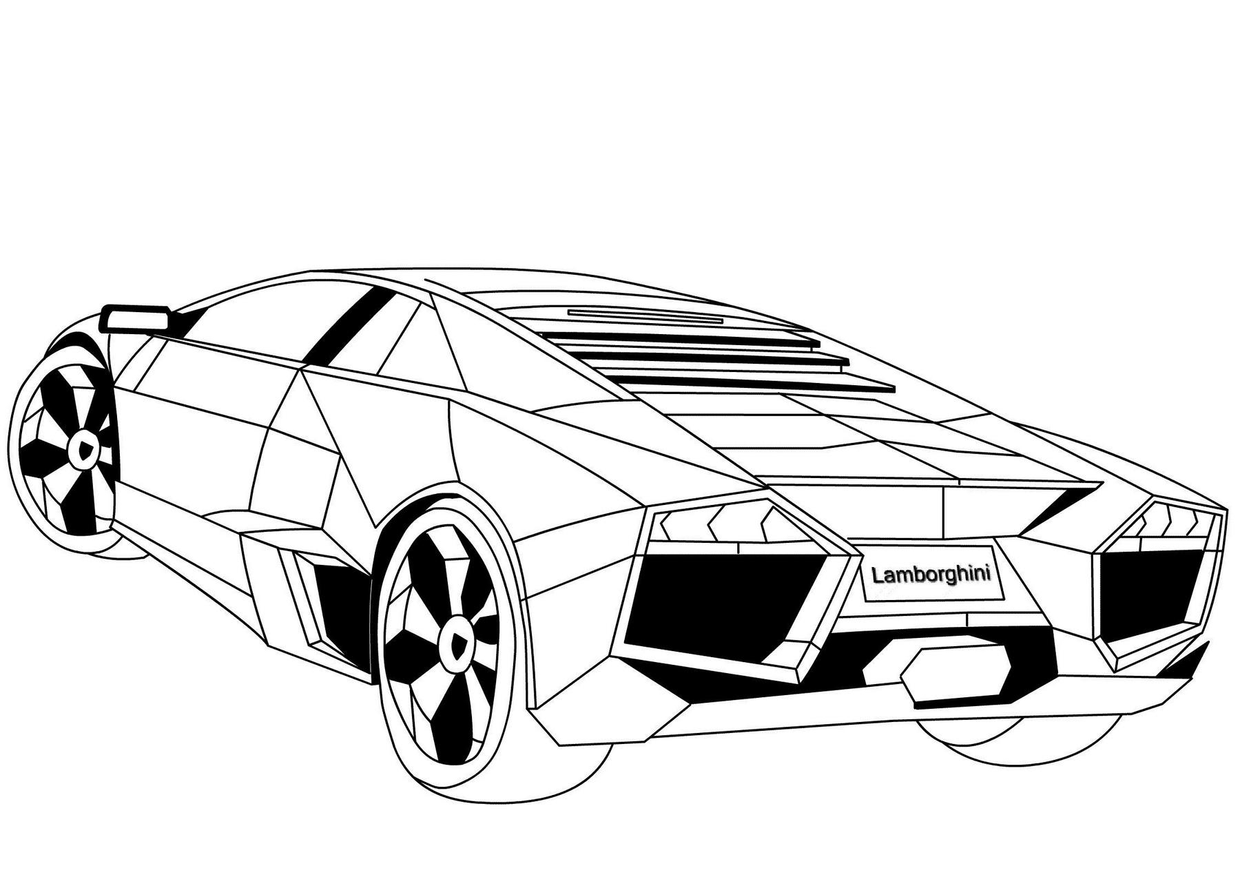 Lamborghini Printable Coloring Pages Lamborghini Printable Coloring Pages