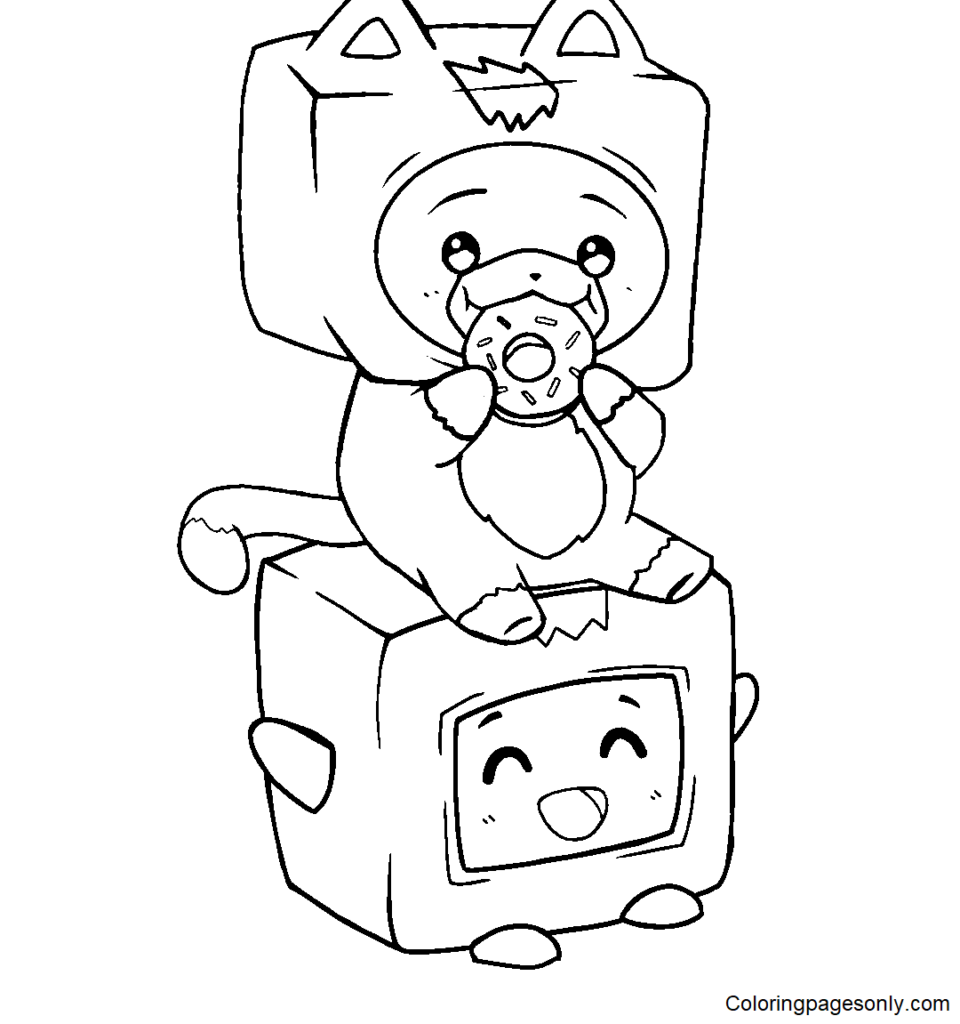 LankyBox Coloring Page Free Printable Coloring Pages LankyBox Coloring Page Free Printable Coloring Pages