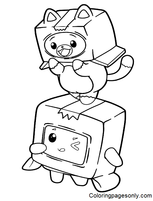 LankyBox Coloring Page Free Printable Coloring Pages LankyBox Coloring Page Free Printable Coloring Pages