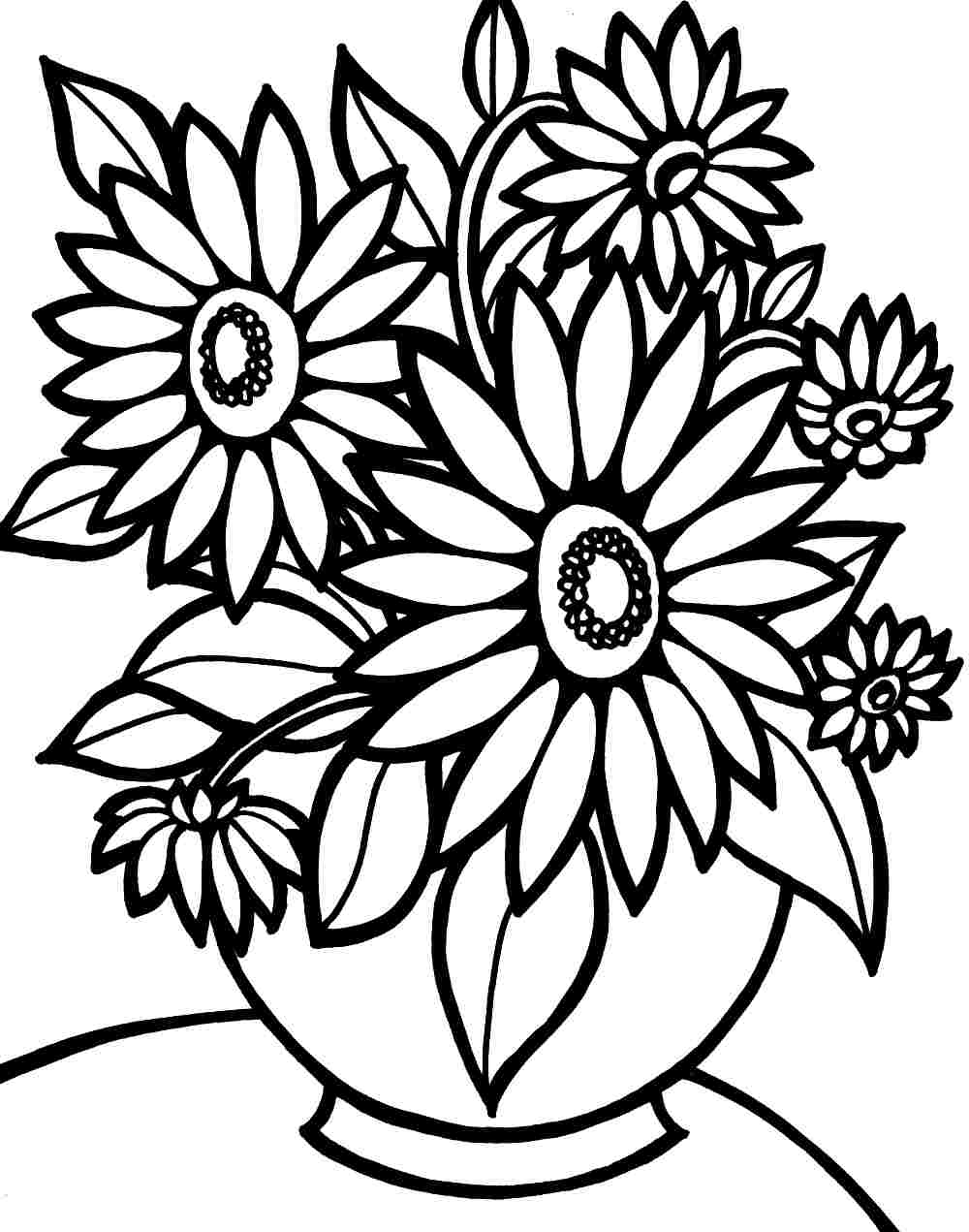 Large Print Coloring Pages For Adults At GetColorings Free