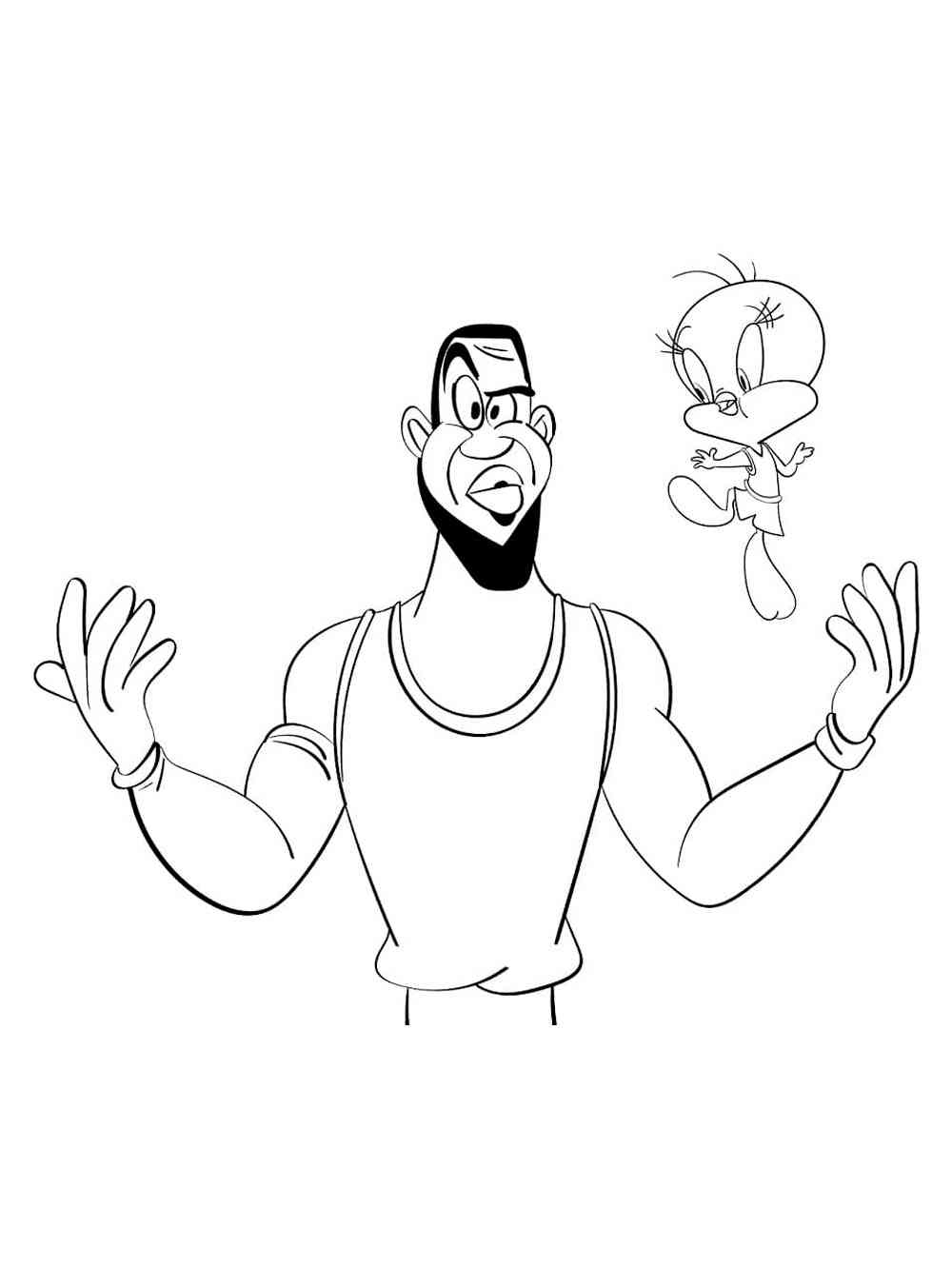 LeBron James Coloring Pages LeBron James Coloring Pages
