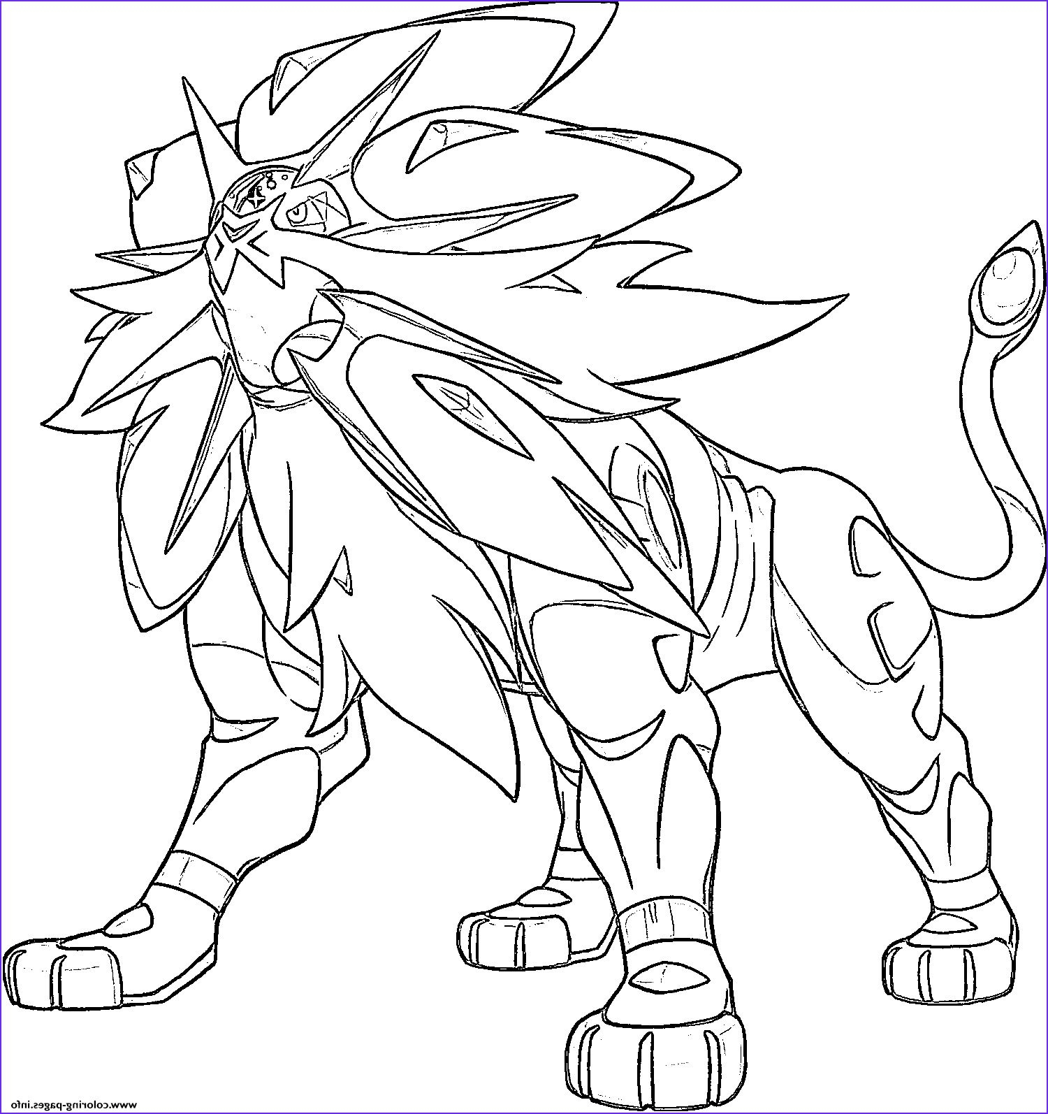 Legendary Pokemon Coloring Pages Printable Kidsworksheetfun