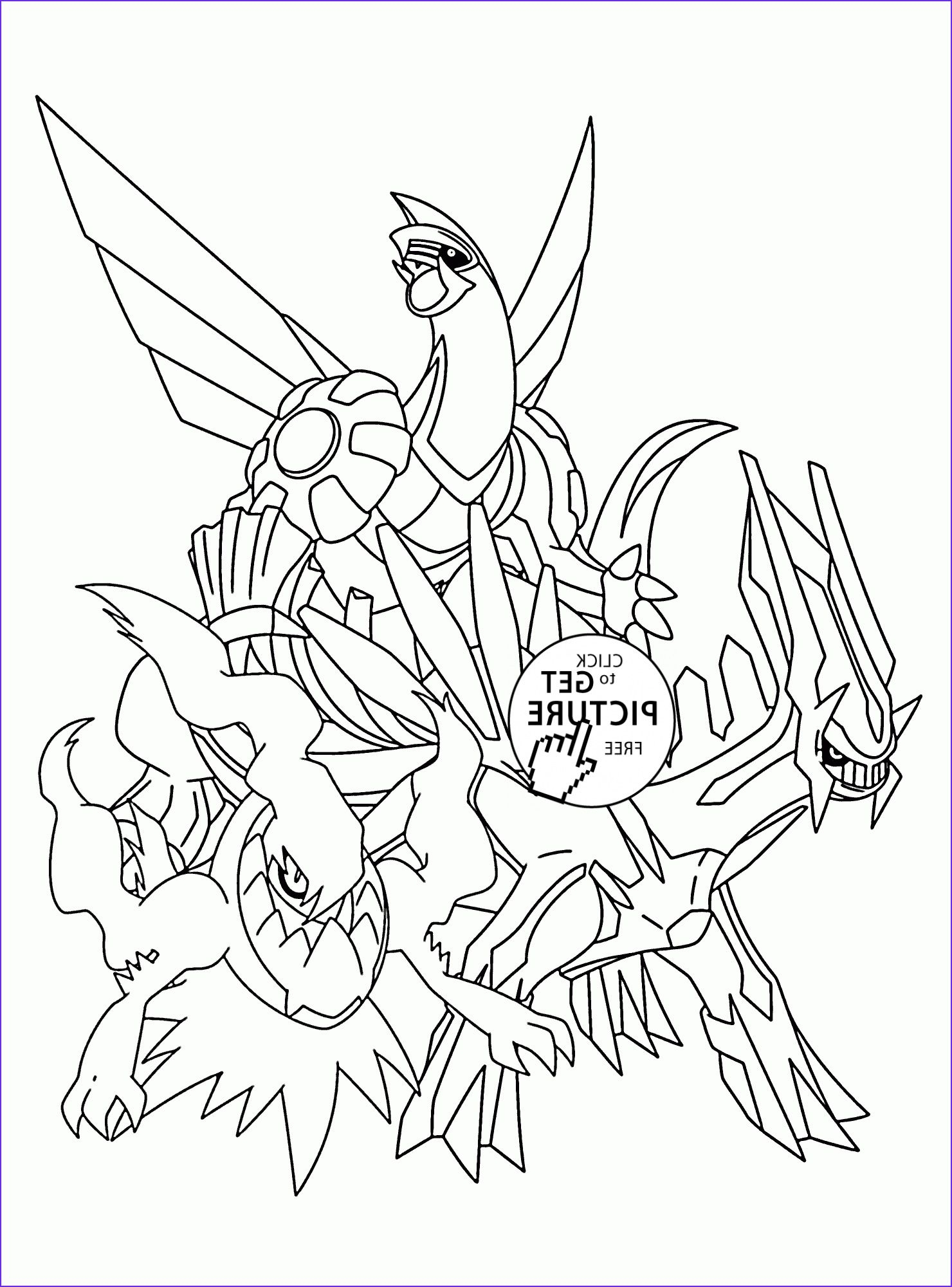 Legendary Printable Legendary Pokemon Coloring Pages Printable Templates