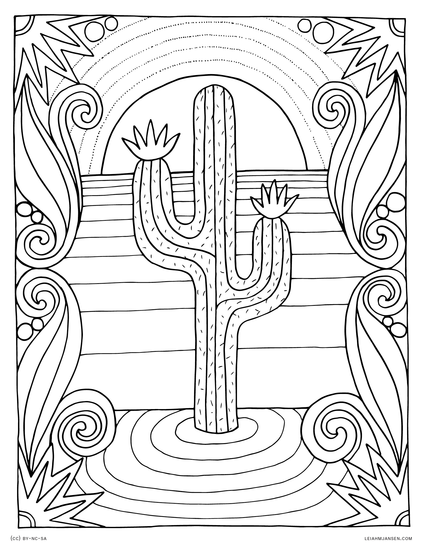 Desert Coloring Pages Printable Desert Coloring Pages Printable