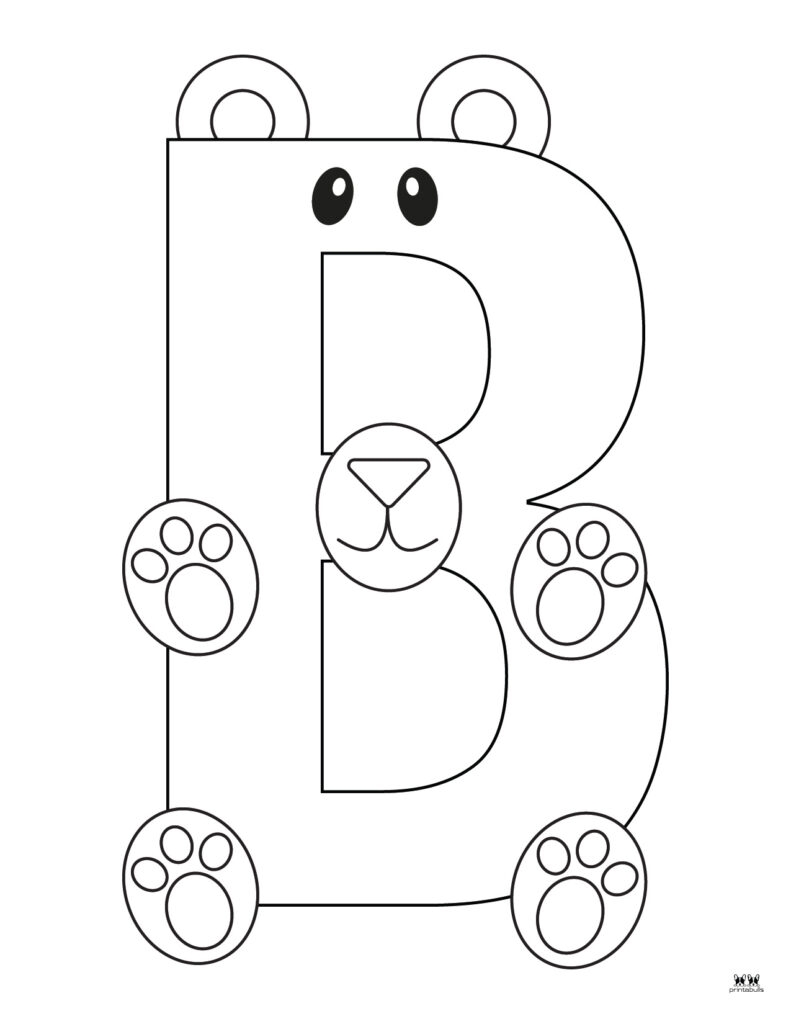 Letter B Coloring Pages Printable Pdf Infoupdate Letter B Coloring Pages Printable Pdf Infoupdate
