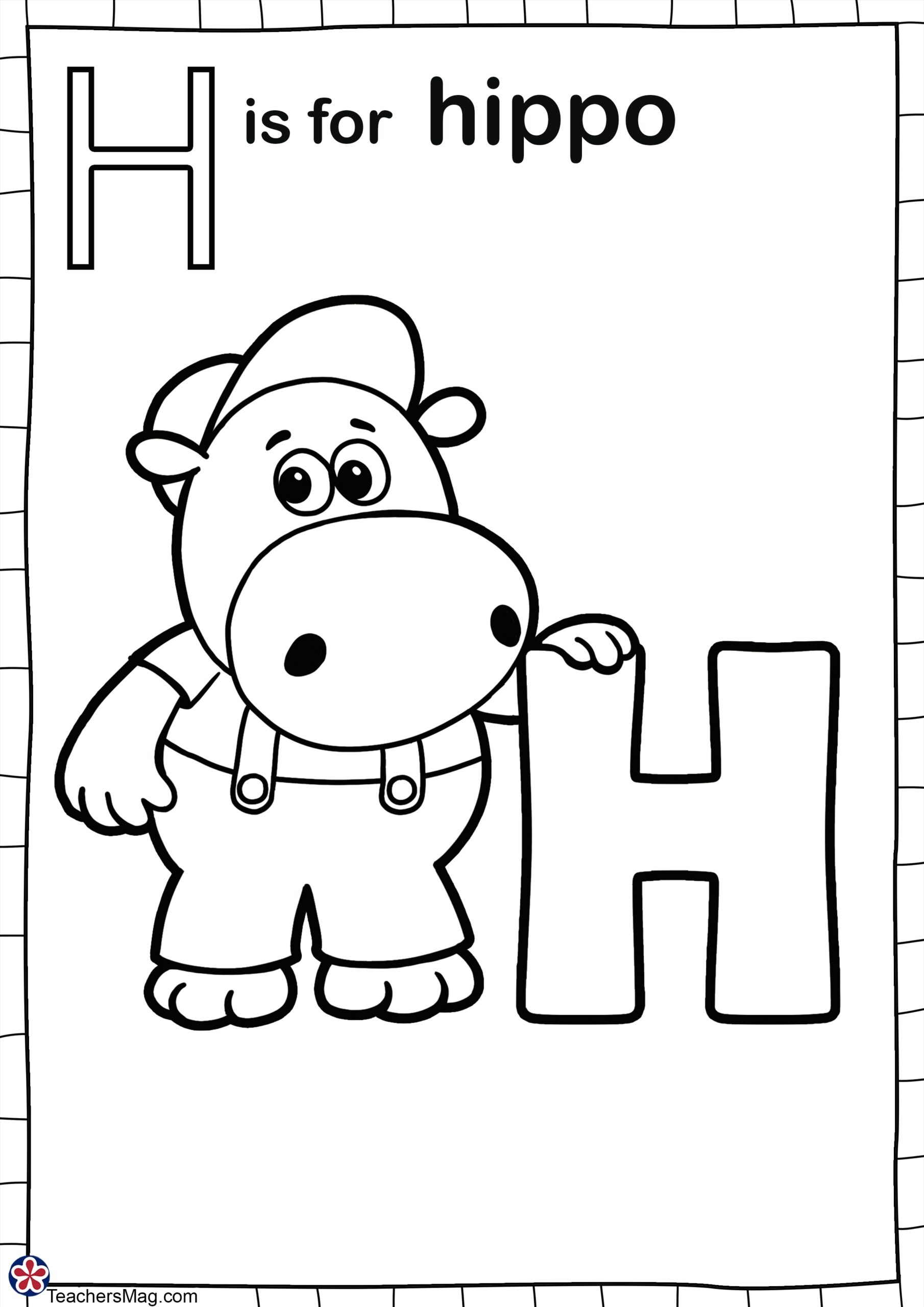 Letter H Coloring Sheet Free Printable Infoupdate Letter H Coloring Sheet Free Printable Infoupdate