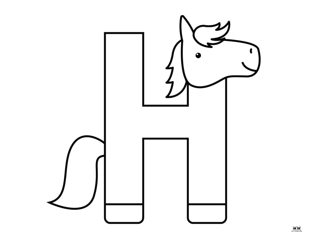 Letter H Coloring Sheet Free Printable Infoupdate Letter H Coloring Sheet Free Printable Infoupdate
