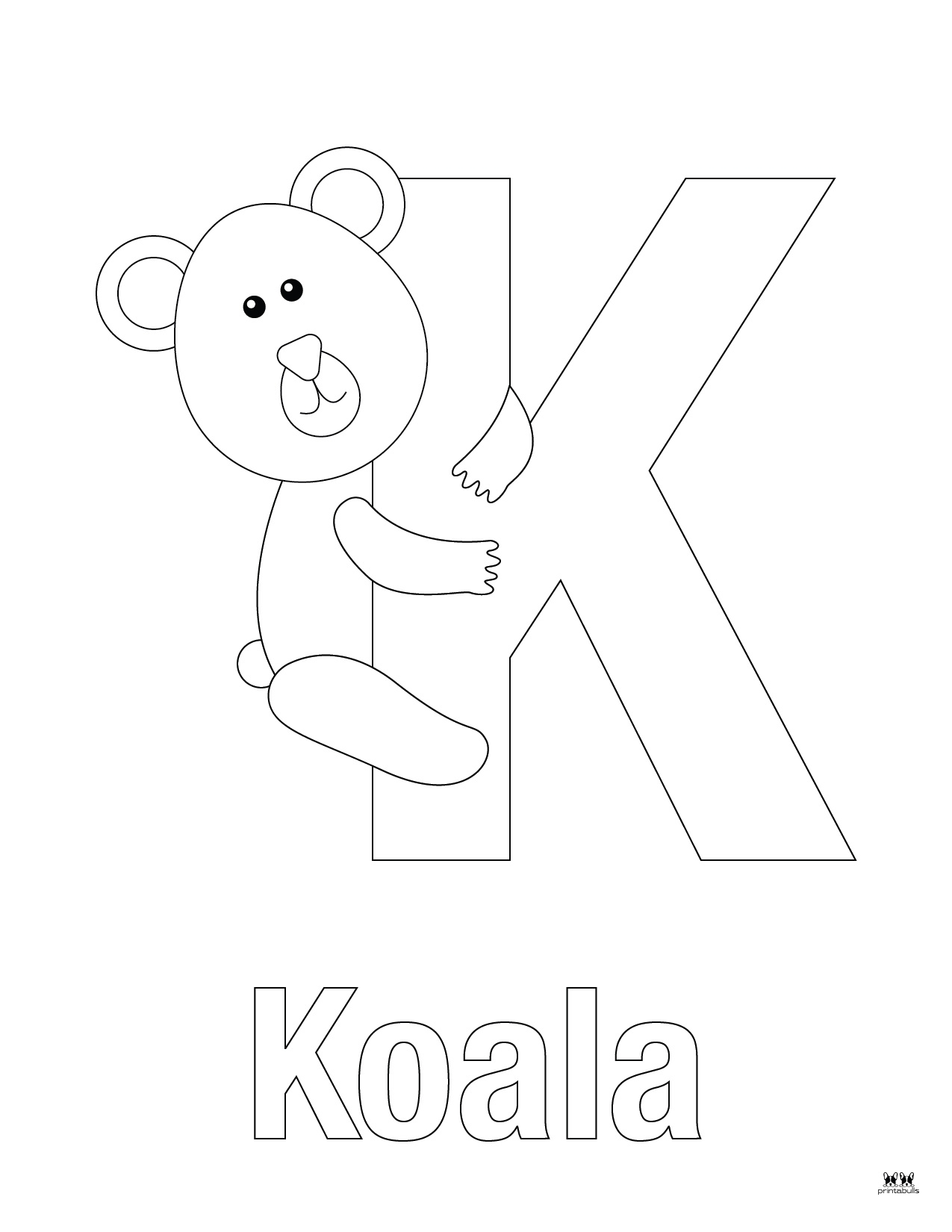 Letter K Coloring Pages 15 FREE Pages Printabulls Letter K Coloring Pages 15 FREE Pages Printabulls