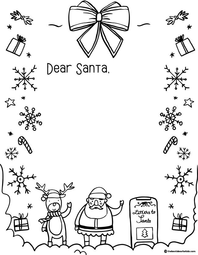 Letter To Santa Template The Best Ideas For Kids Santa Letter Letter To Santa Template The Best Ideas For Kids Santa Letter