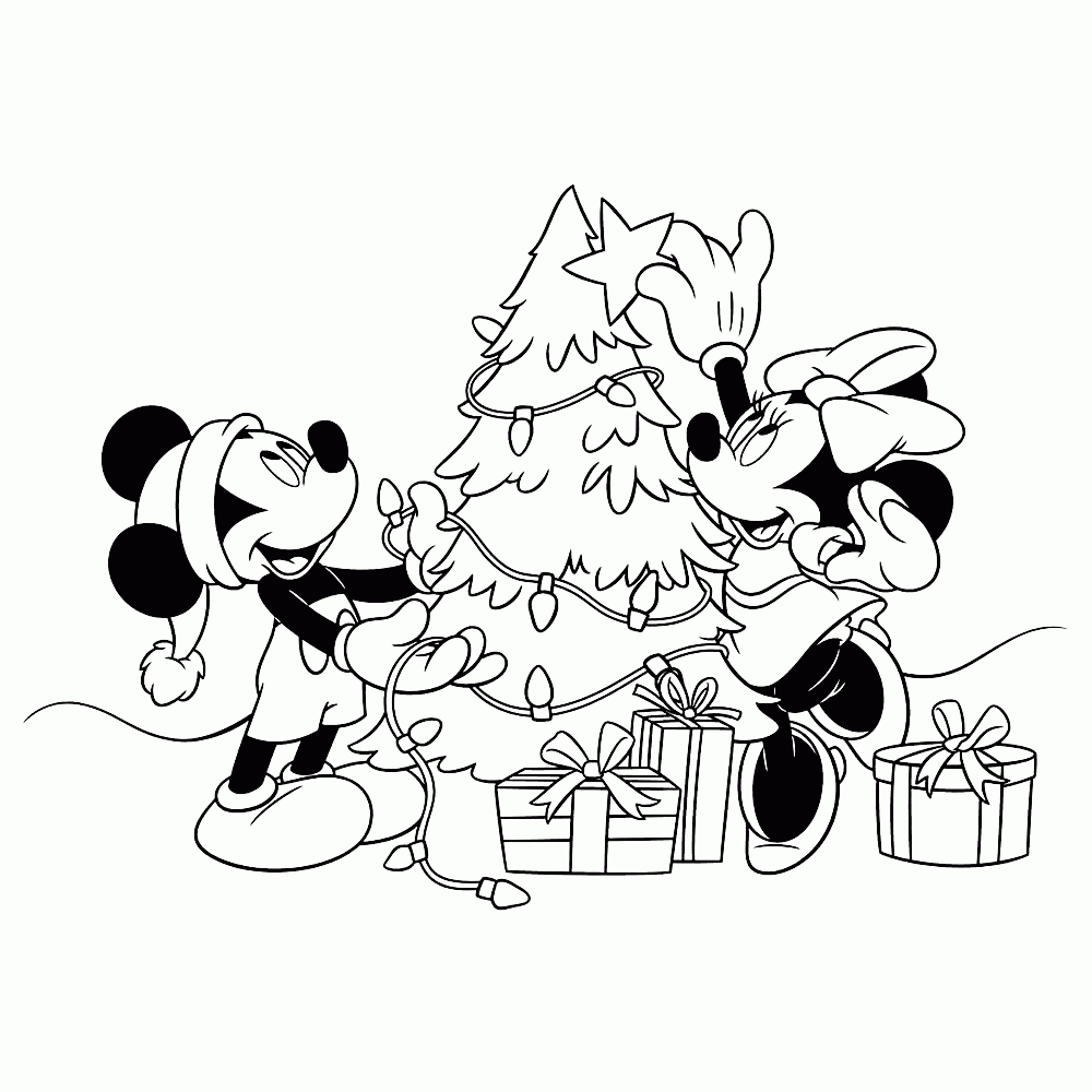 Disney Printable Coloring Pages Christmas Disney Printable Coloring Pages Christmas