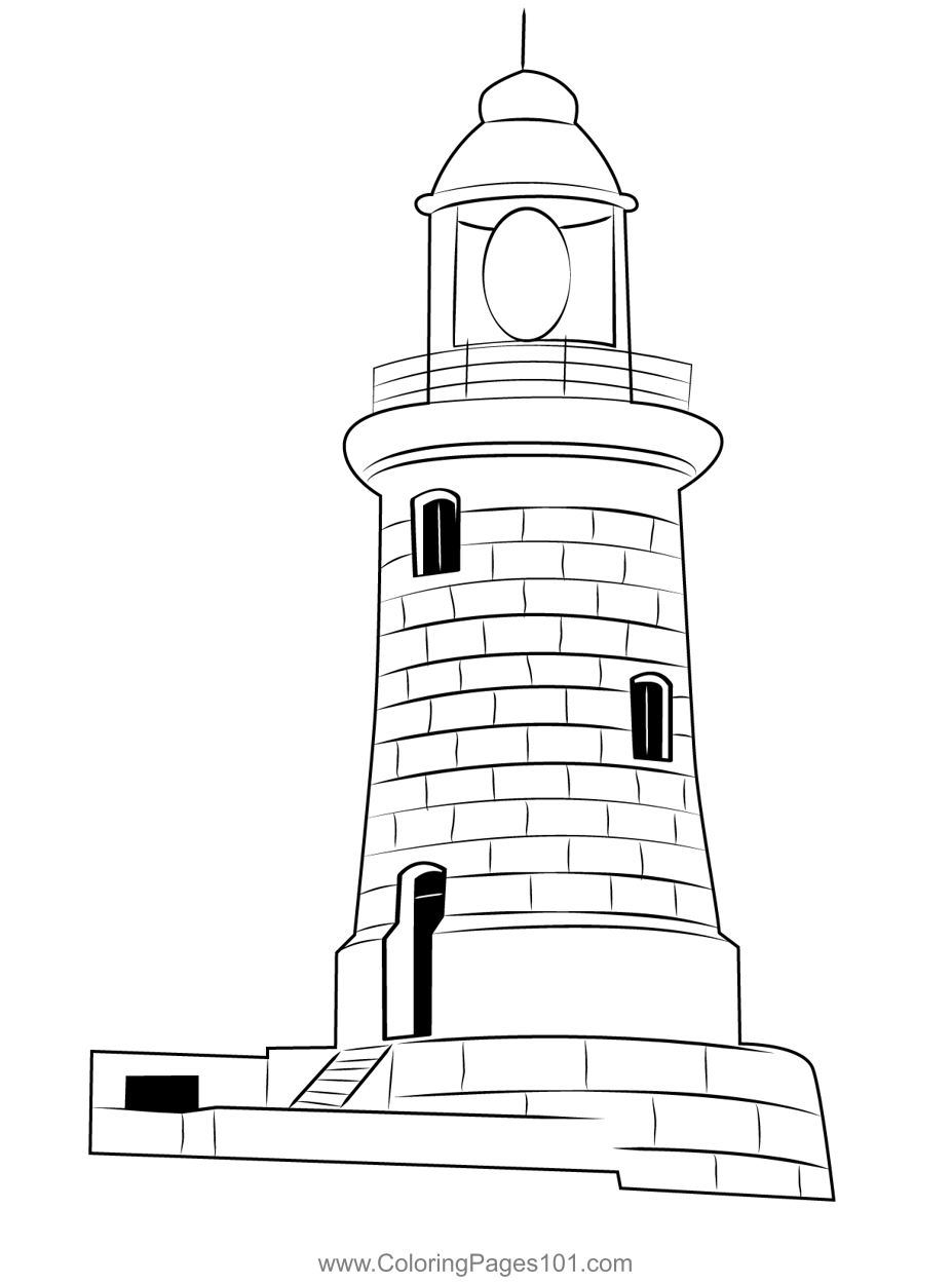 Lighthouse Coloring Pages Lighthouse Coloring Pages