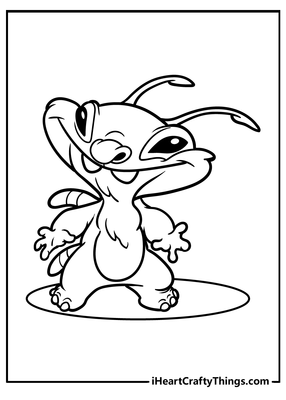 Stitch Coloring Pages Printable Free Stitch Coloring Pages Printable Free