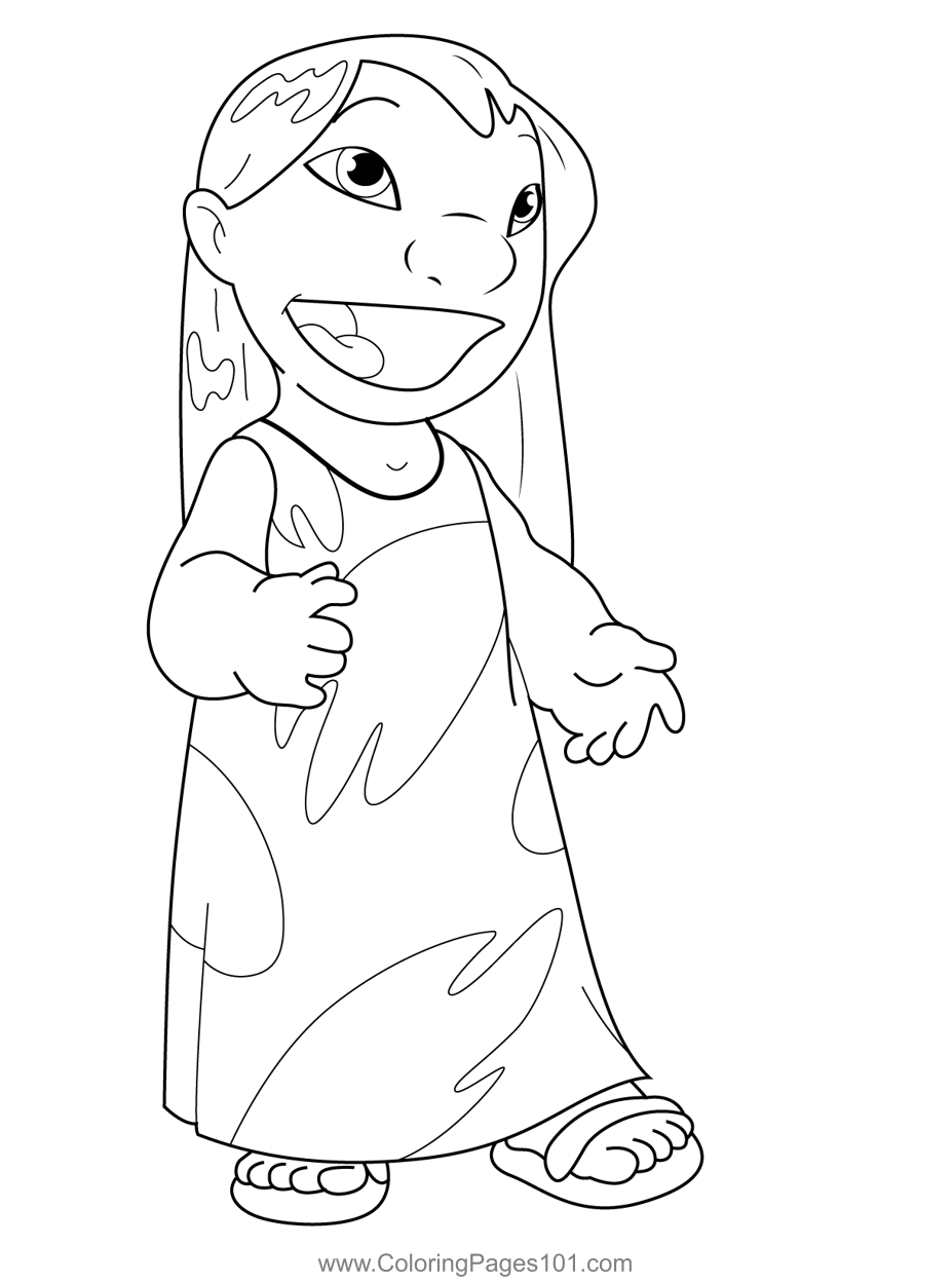 Lilo Stitch Coloring Page For Kids Free Lilo Stitch Printable Lilo Stitch Coloring Page For Kids Free Lilo Stitch Printable