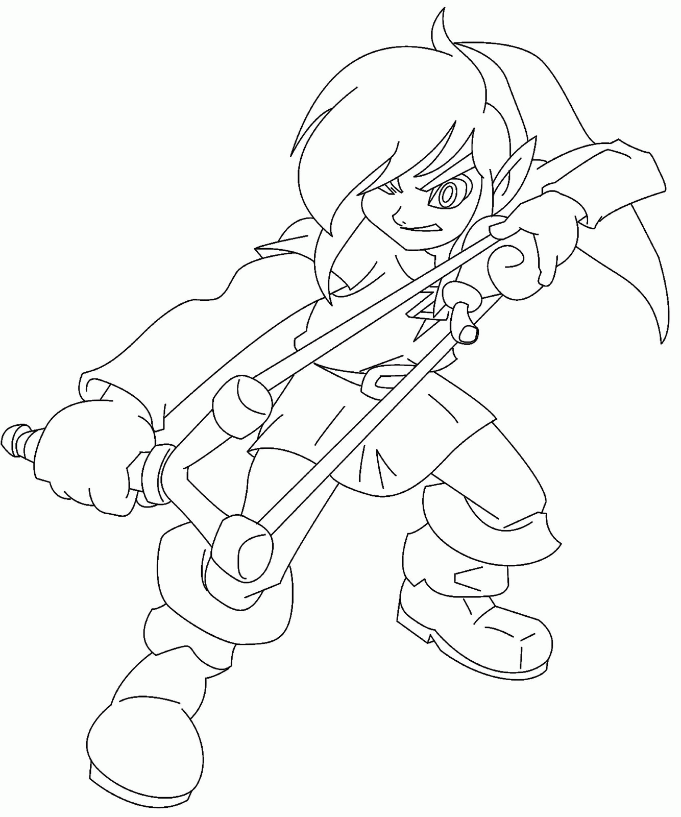 Link Zelda Coloring Pages Coloring Home Link Zelda Coloring Pages Coloring Home
