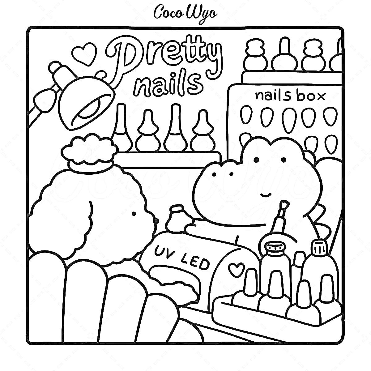 Livro Cozy Friends Livro De Colorir Para Adultos E Adolescetes 17 Livro Cozy Friends Livro De Colorir Para Adultos E Adolescetes 17