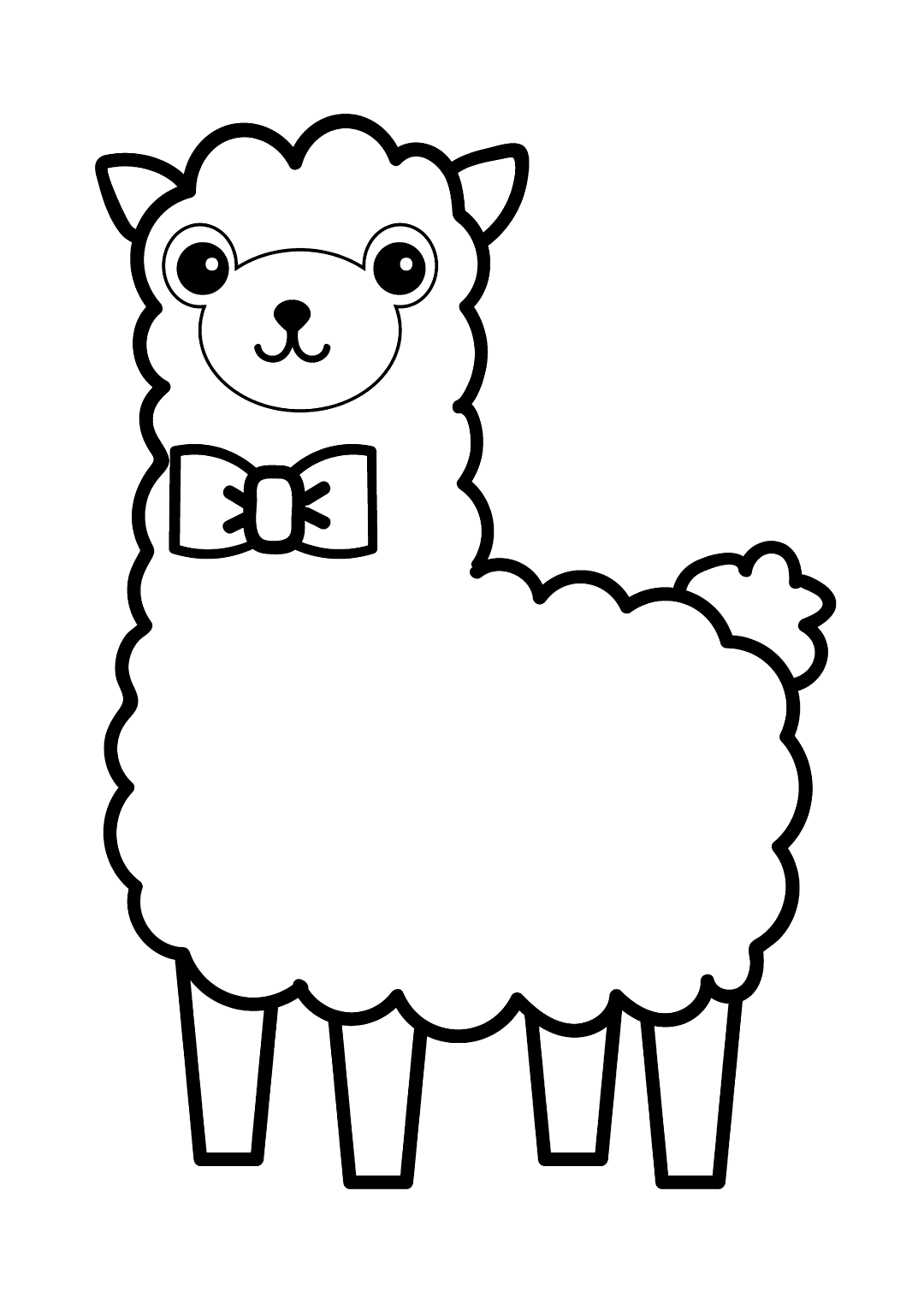 Llama Coloring Pages Printable Coloring Pages FREE Llama Coloring Pages Printable Coloring Pages FREE