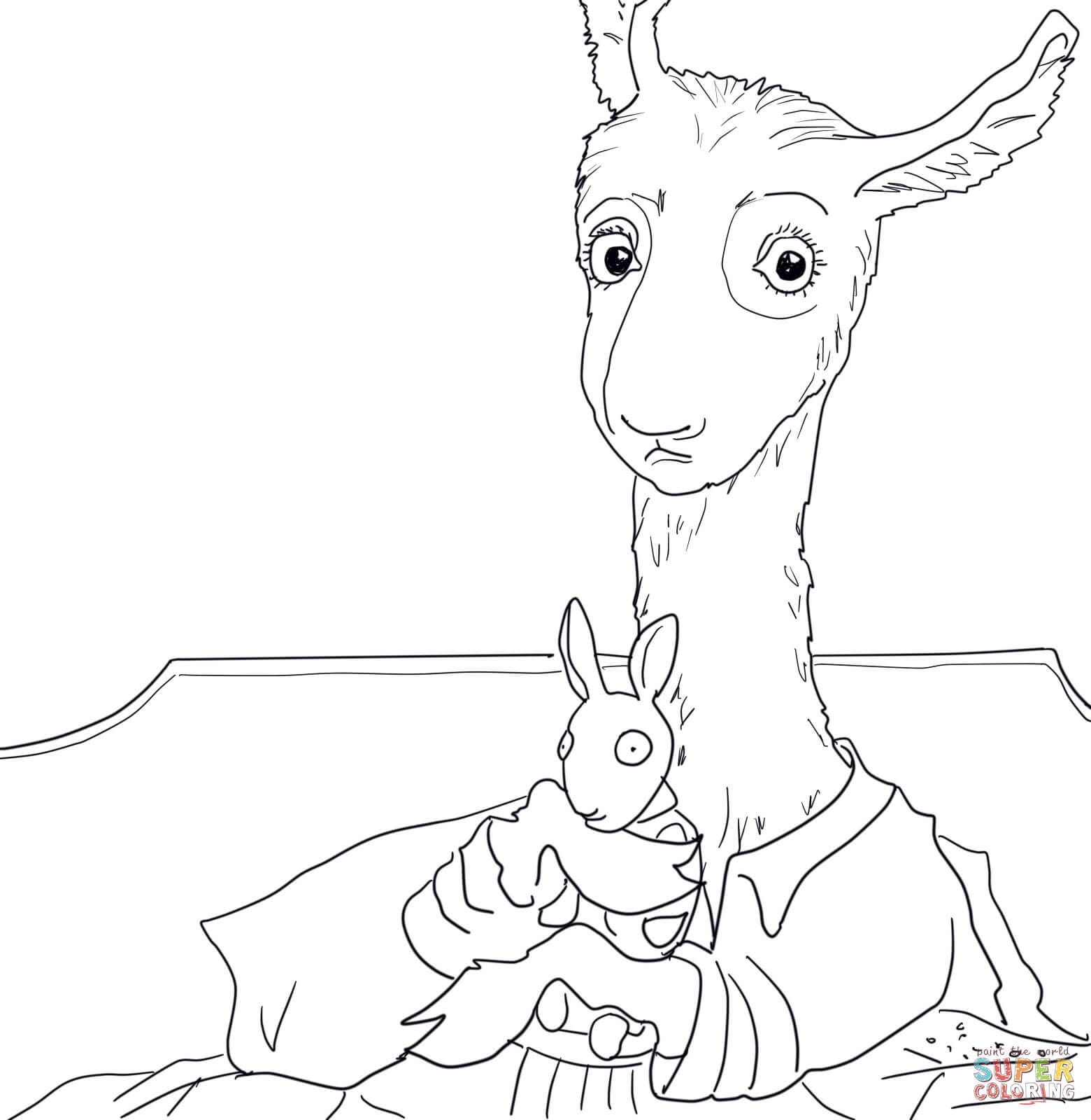Llama Llama Red Pajama Coloring Page 544416 Llama Llama Red Pajama Coloring Page 544416