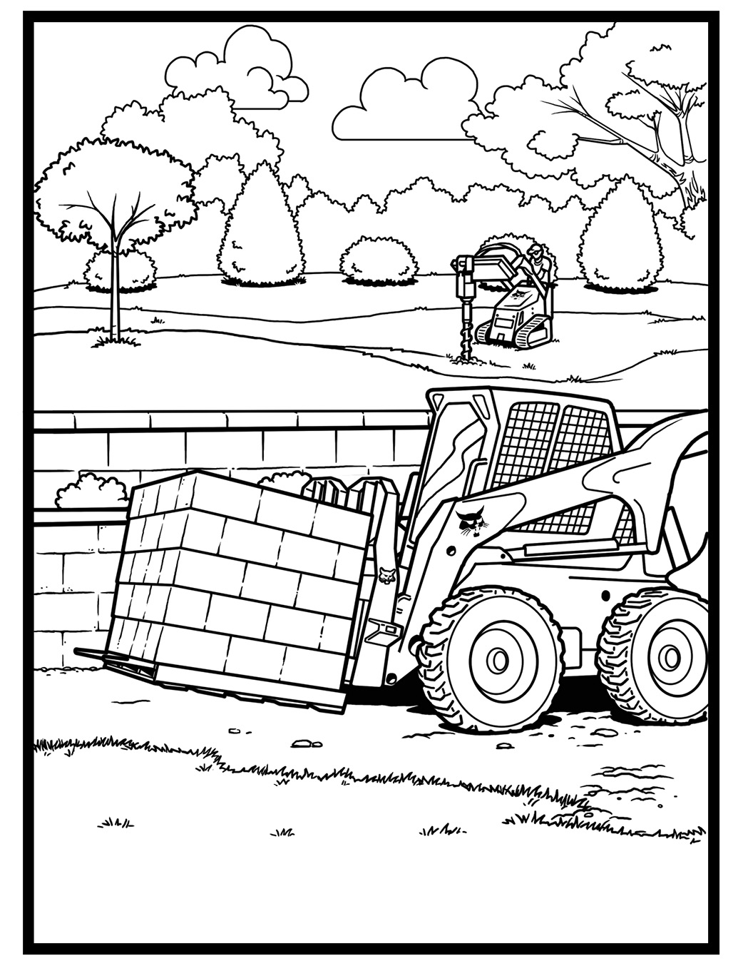 Loader Coloring Pages Coloring Home Loader Coloring Pages Coloring Home