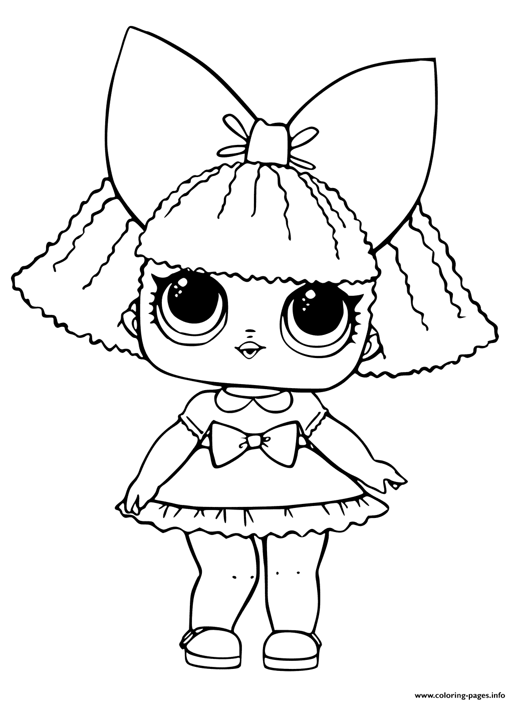 LOL Doll Printable Coloring Page Printable LOL Doll Printable Coloring Page Printable