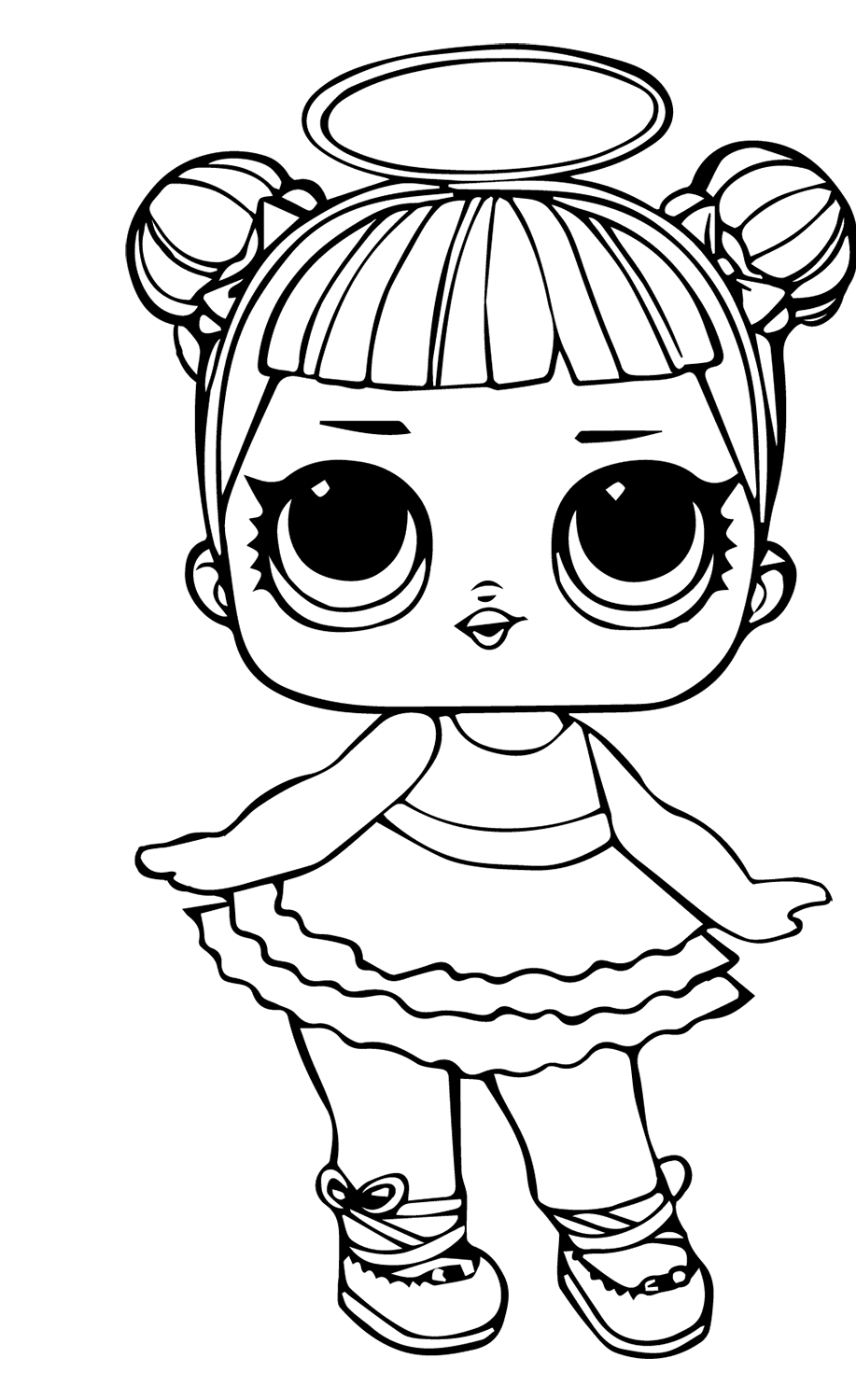 Lol Doll Printable Coloring Pages