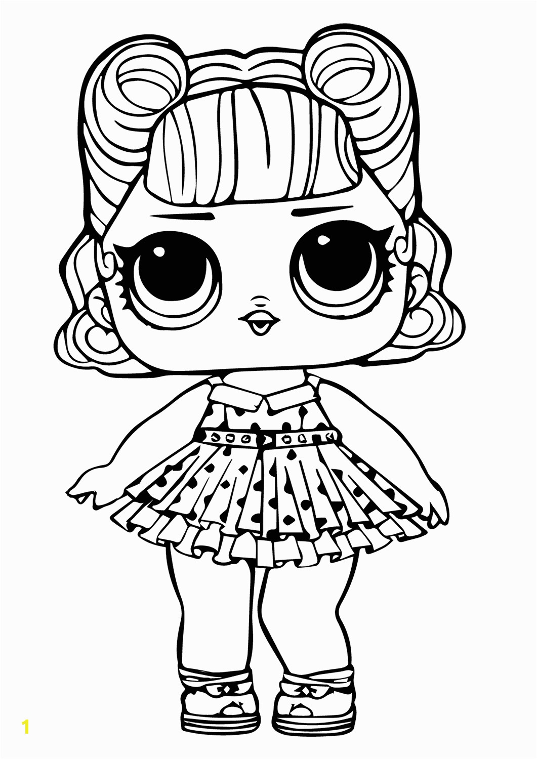 Doll Printable Coloring Pages Doll Printable Coloring Pages