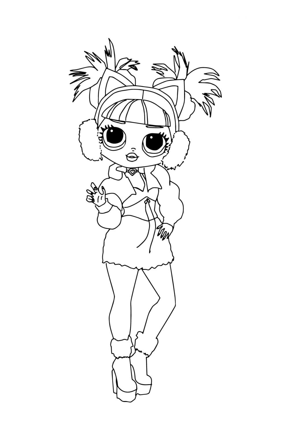 LOL OMG Angles Coloring Page Free Printable Coloring Pages For Kids LOL OMG Angles Coloring Page Free Printable Coloring Pages For Kids
