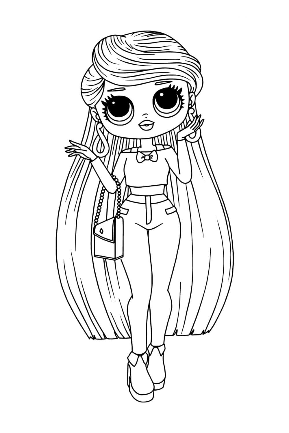 LOL OMG Lights Coloring Page Free Printable Coloring Pages For Kids LOL OMG Lights Coloring Page Free Printable Coloring Pages For Kids