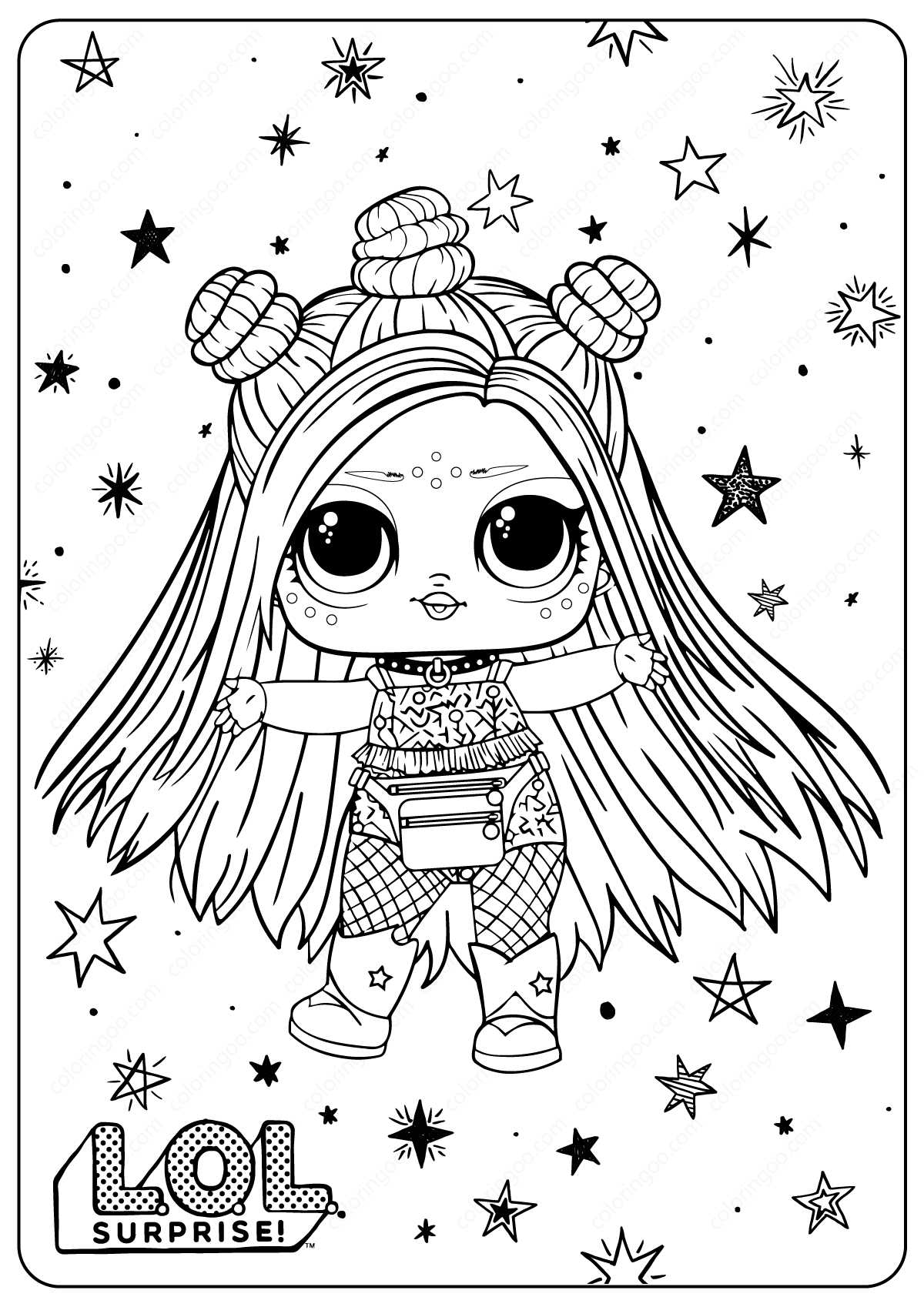 Lol Surprise Coloring Pages Printable Printable Templates Lol Surprise Coloring Pages Printable Printable Templates