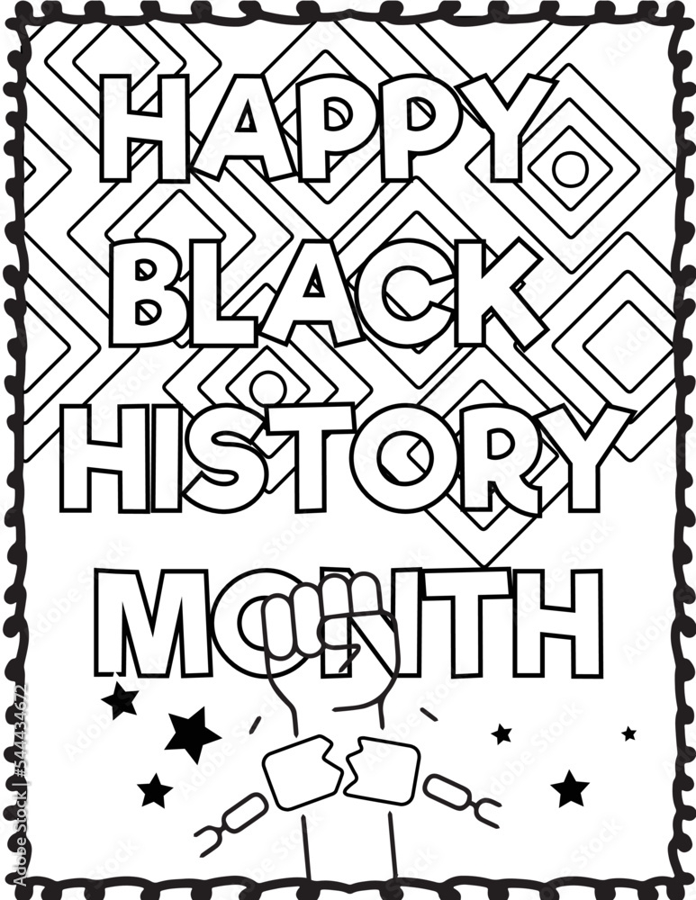 Black History Coloring Pages Free Printable