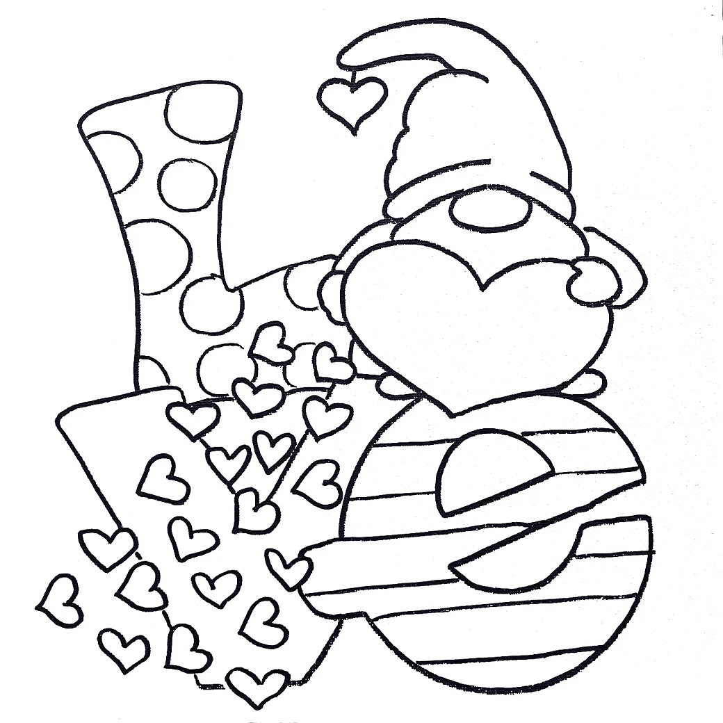 Love Gnome Coloring Page Free Printable Coloring Pages Love Gnome Coloring Page Free Printable Coloring Pages