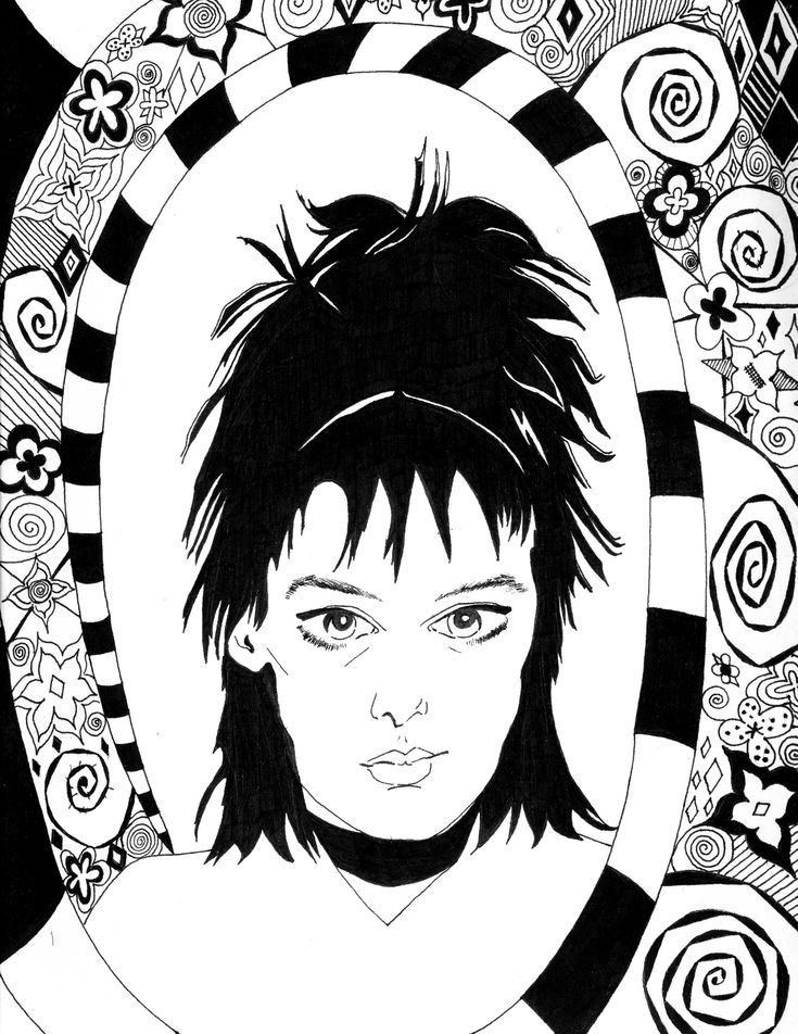 Lydia Deetz Coloring Sheet Coloring Pages Easy Coloring Pages Lydia Deetz Coloring Sheet Coloring Pages Easy Coloring Pages