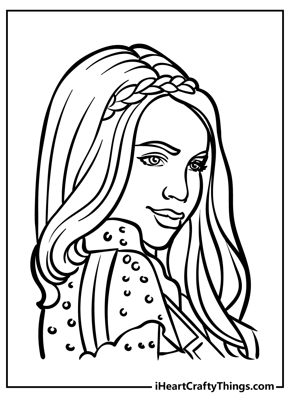 Mal And Evie From Descendants Coloring Pages Coloring Pages