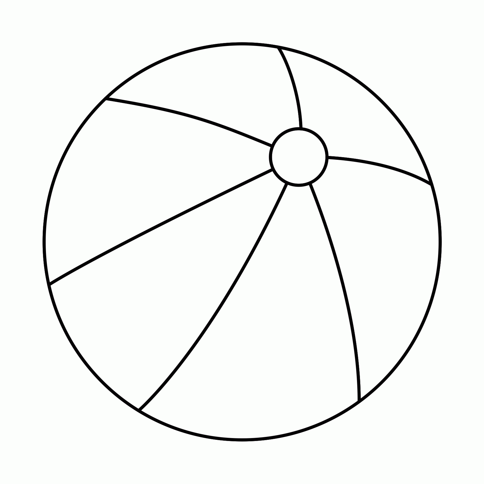 Malvorlage Ball ClipArt Best