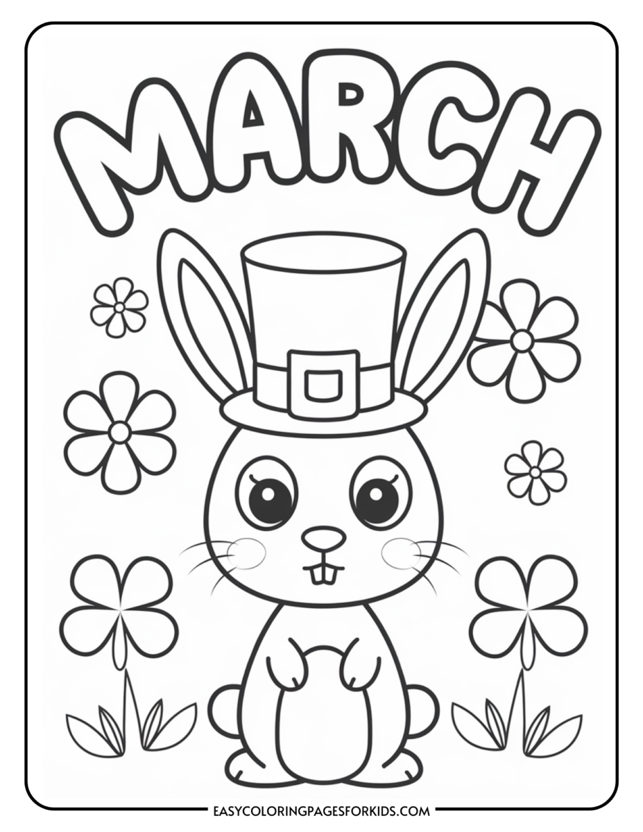 March Coloring Pages Free Printable March Coloring Pages Free Printable