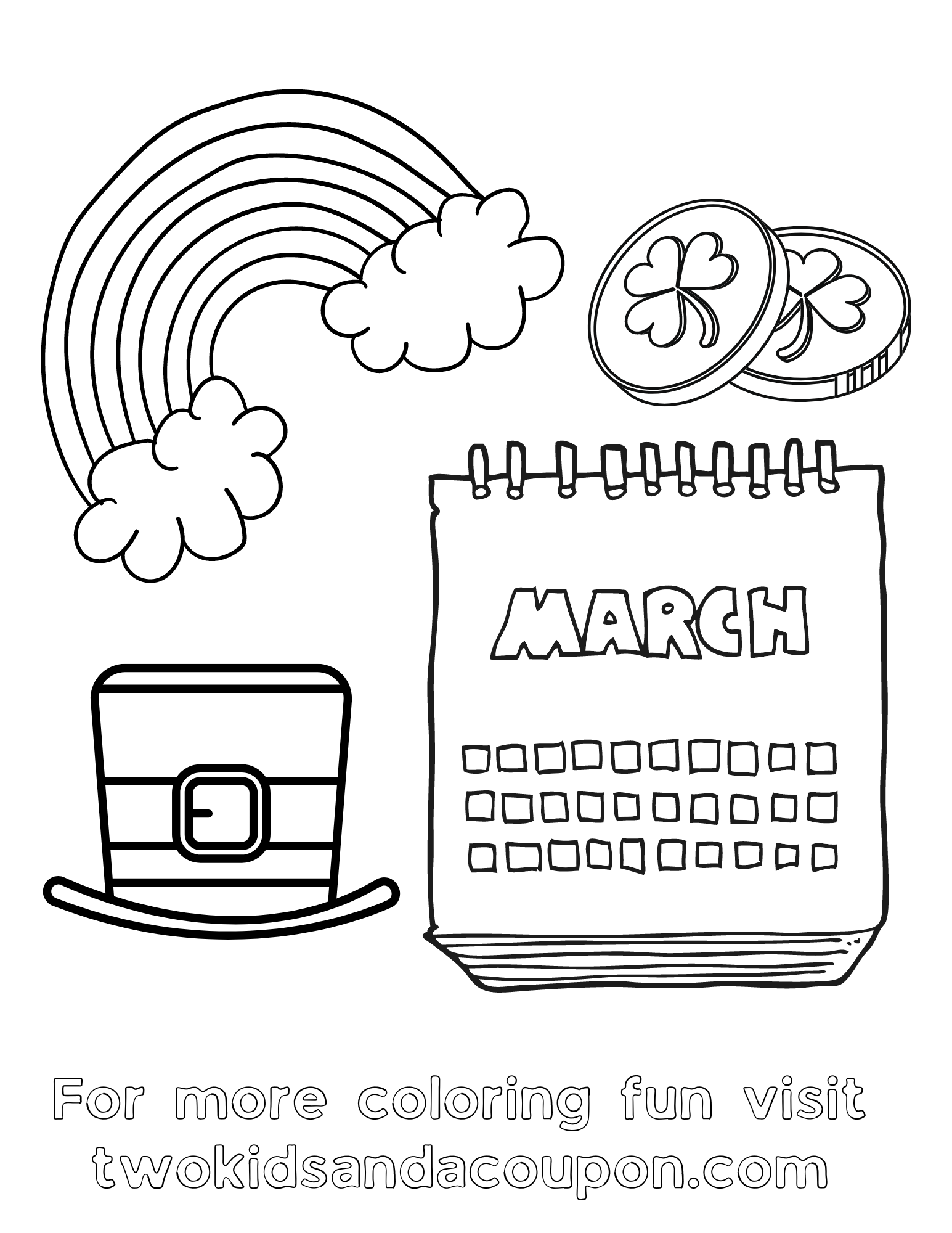 March Coloring Pages March Coloring Pages