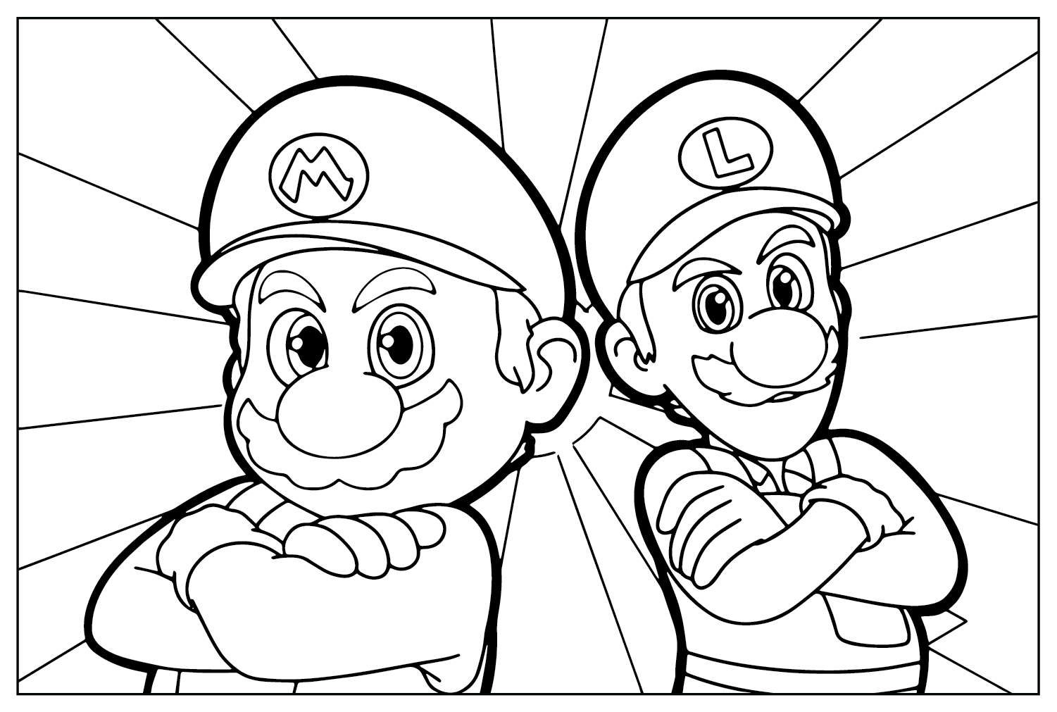 Mario And Luigi Coloring Page Free Printable Coloring Pages Mario And Luigi Coloring Page Free Printable Coloring Pages