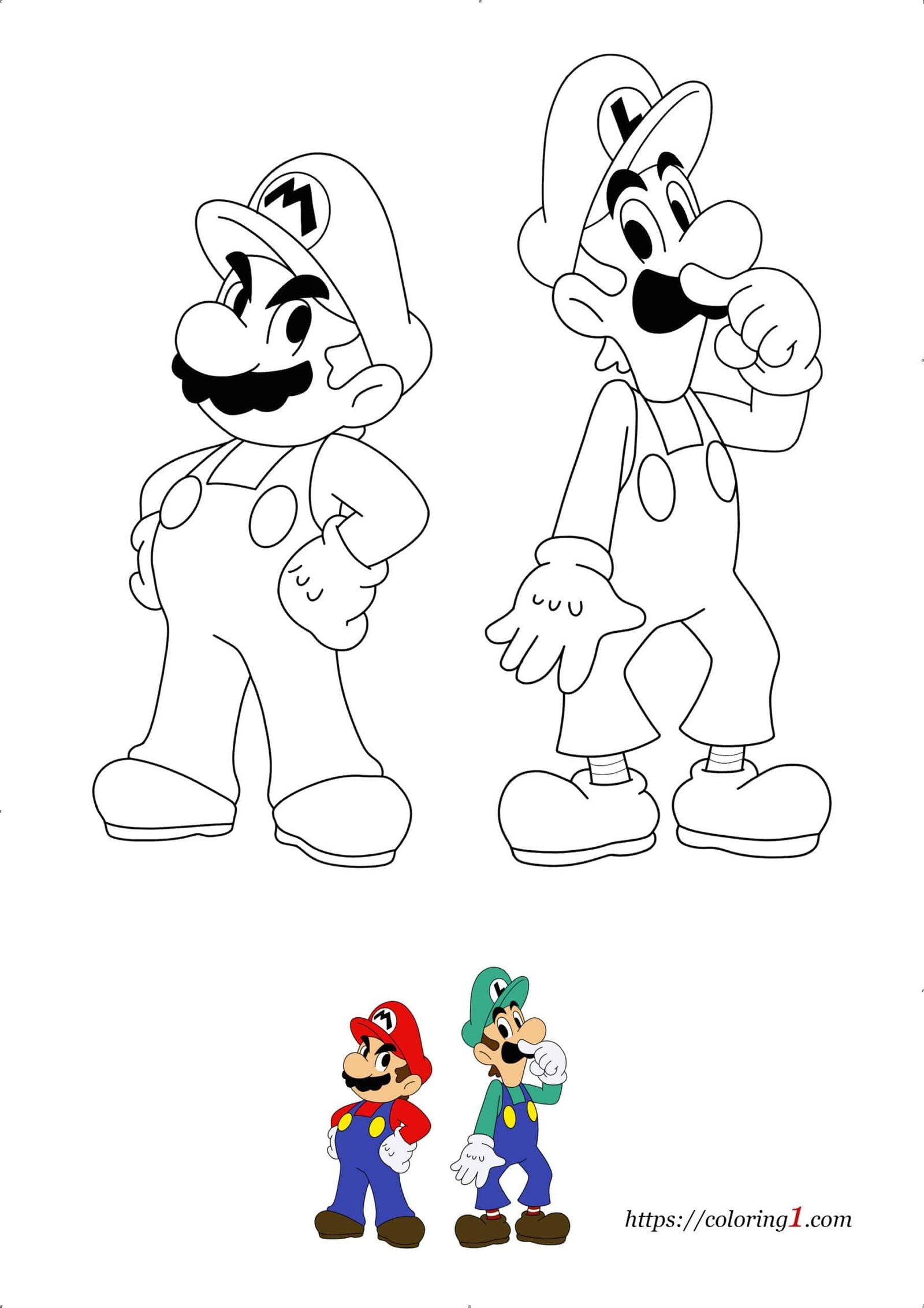 Mario And Luigi S Brave Encounter Coloring Page Adventure 45 OFF Mario And Luigi S Brave Encounter Coloring Page Adventure 45 OFF