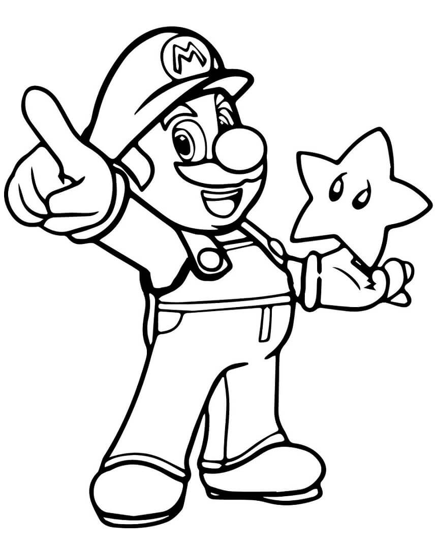 Mario And Star Mario And Star
