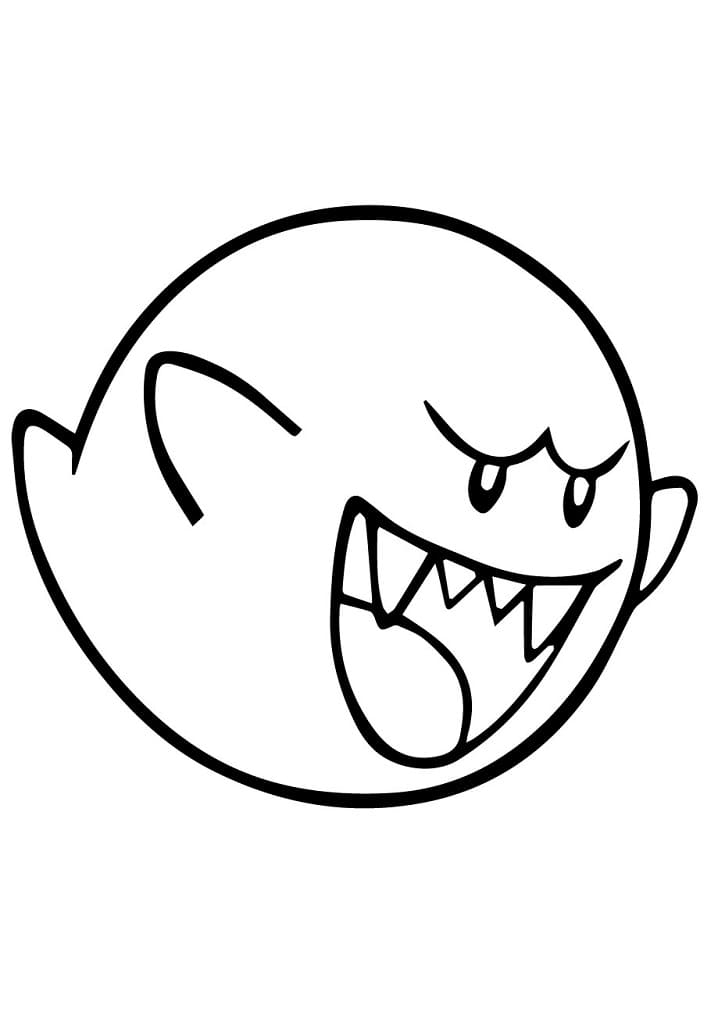 Mario Bros King Boo Coloring Page Free Printable Coloring Pages For Kids Mario Bros King Boo Coloring Page Free Printable Coloring Pages For Kids