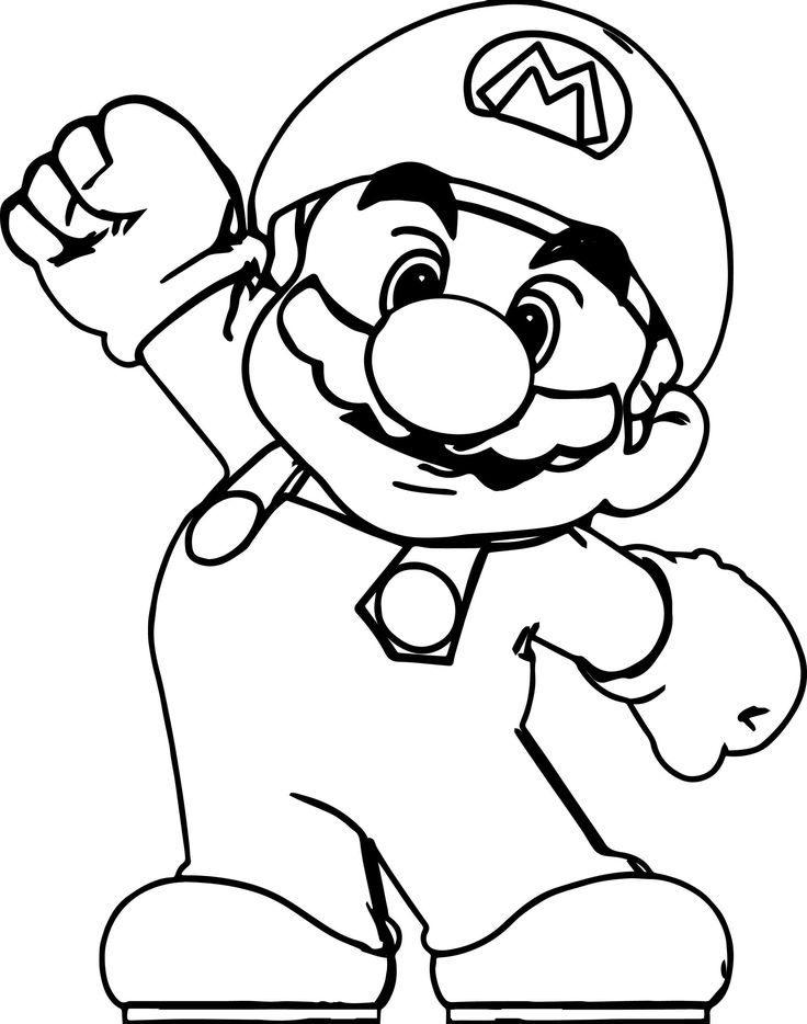 Mario Characters Printable Coloring Pages Mario Characters Printable Coloring Pages